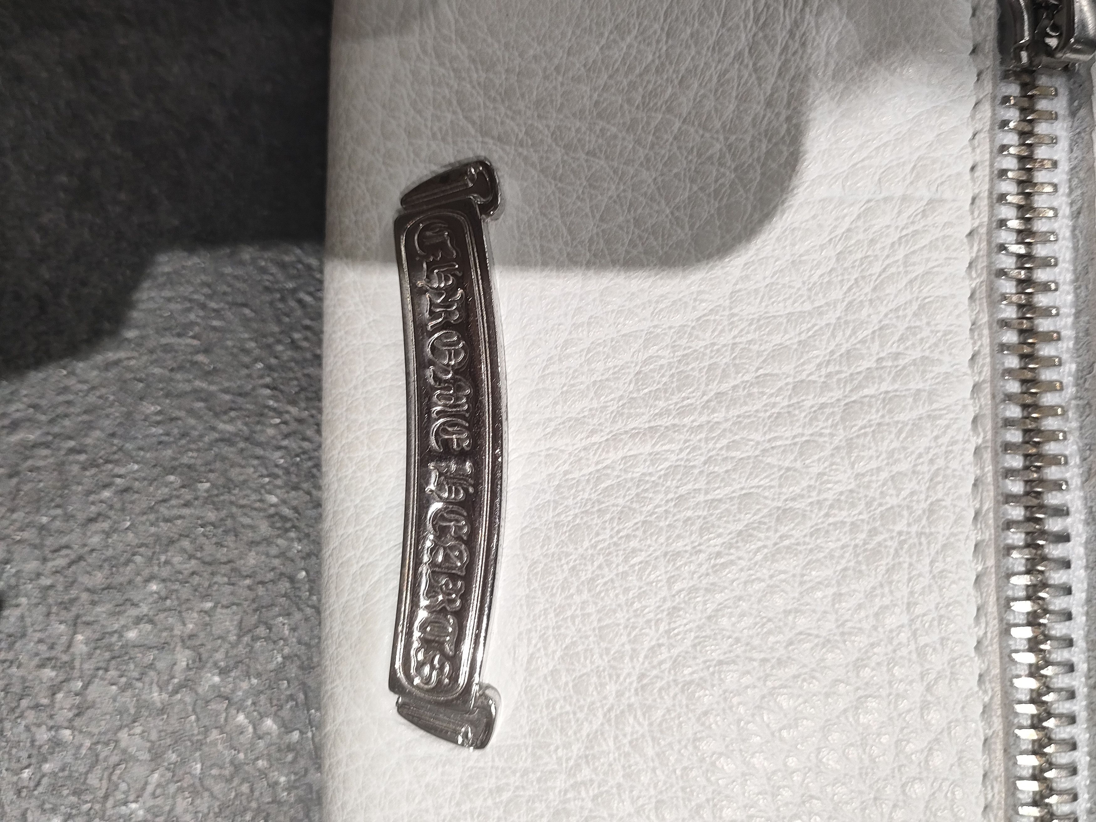 Chrome Hearts Chrome Hearts White Silver Scroll Dagger Fold Wallet Size ONE SIZE - 5 Thumbnail