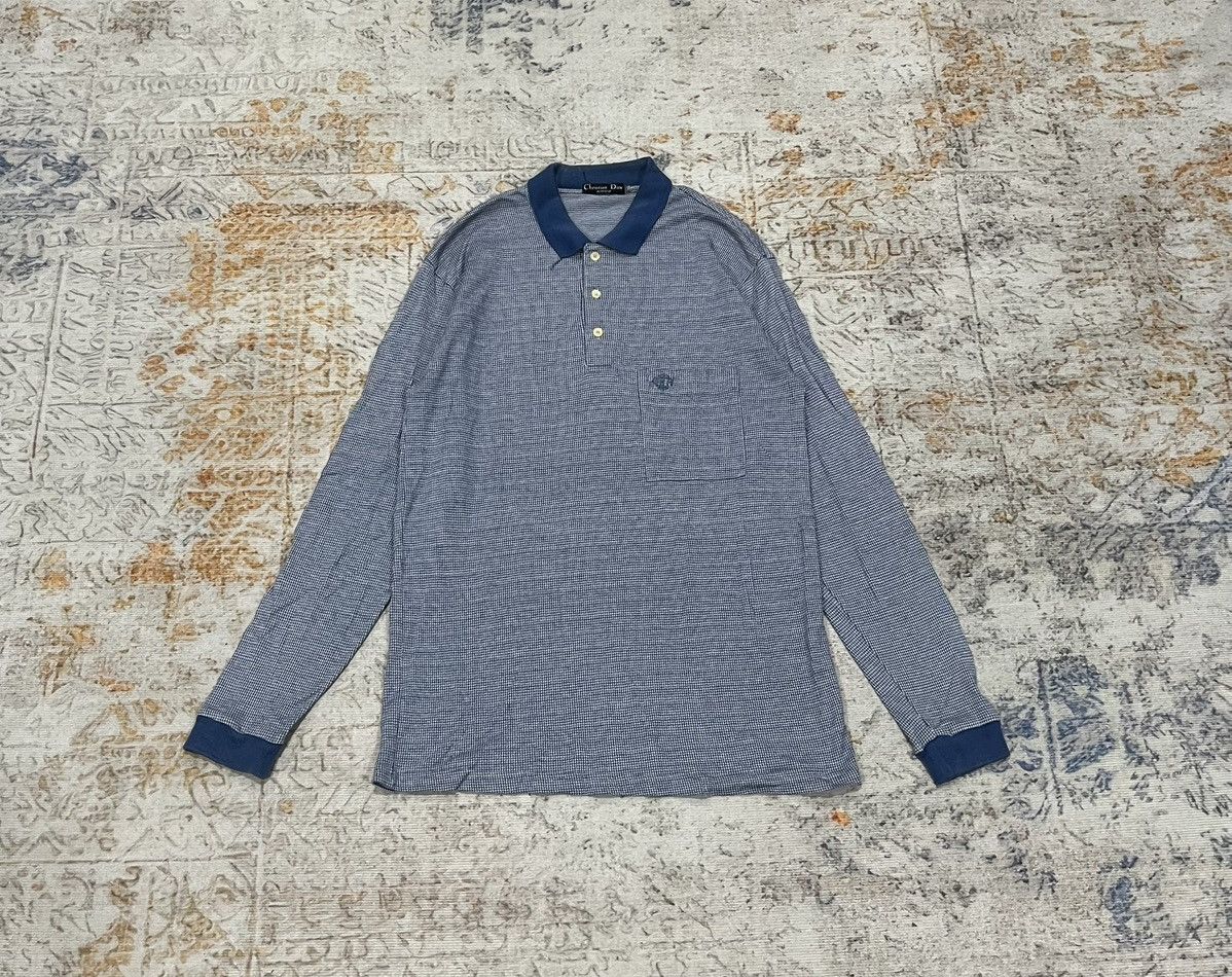 Christian Dior Monsieur Vintage Christian Dior Monsieur Polo Longsleeve Size US M / EU 48-50 / 2 - 1 Thumbnail