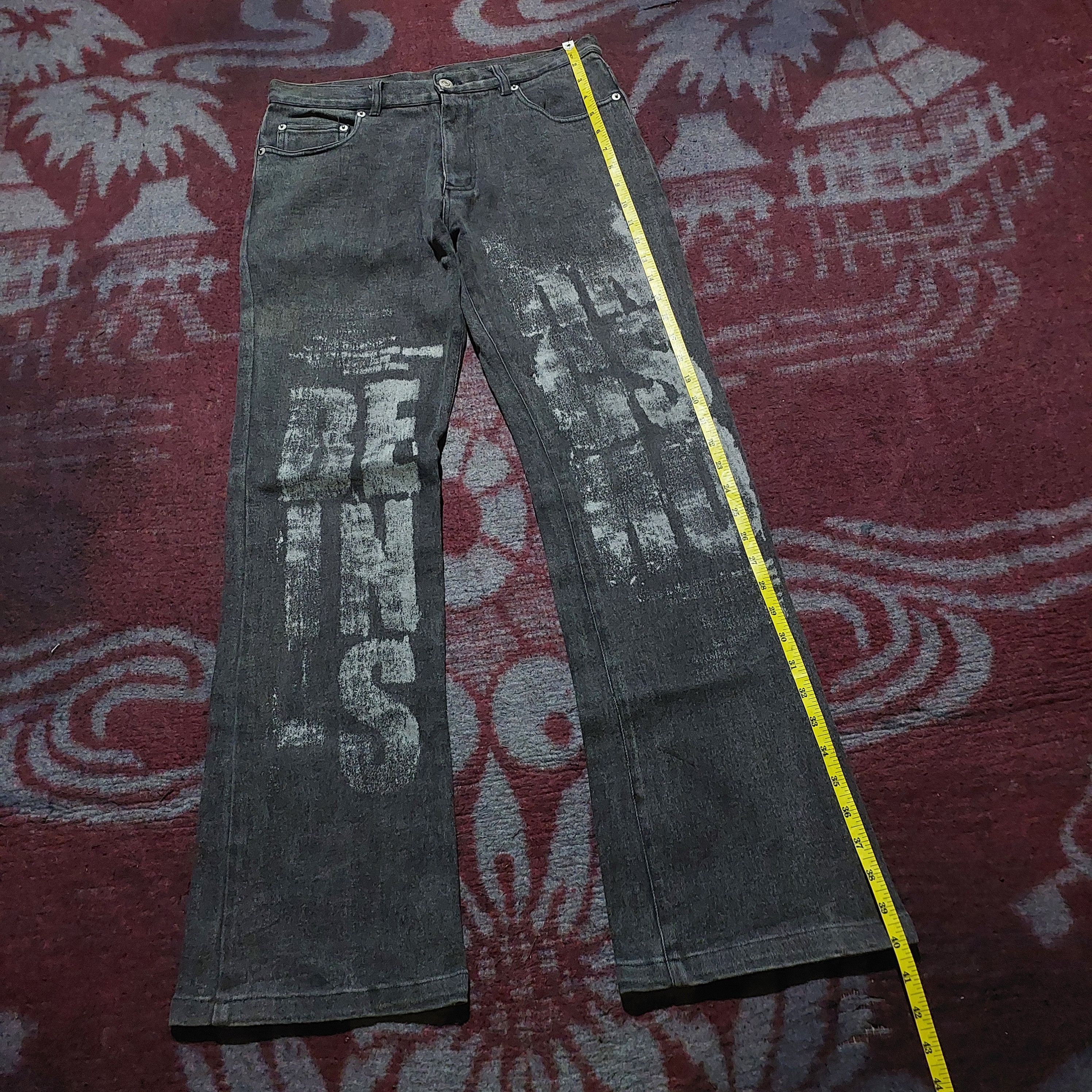 BERNINGS SHO Bernings Sho poem black wash stretch flare denim Size US 30 / EU 46 - 12 Thumbnail
