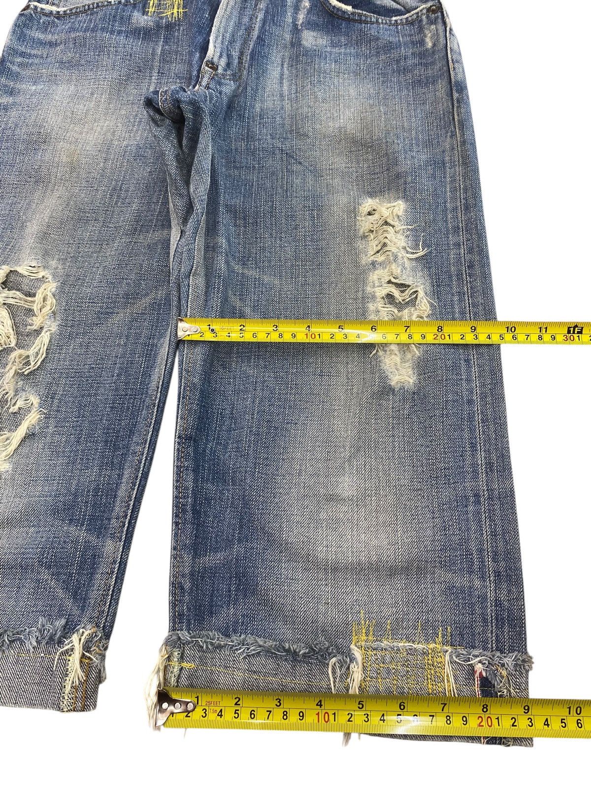 Edwin Edwin X Selvedge Distressed Style Short Jeans Size US 30 / EU 46 - 7 Thumbnail