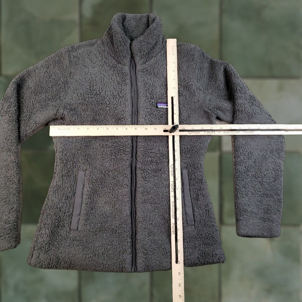 Patagonia Patagonia Jacket Womens Small Gray Los Gatos Full Zip Fleece Pile Cozy Logo Pockets Classic Flaw ZZ Size S / US 4 / IT 40 - 1 Thumbnail