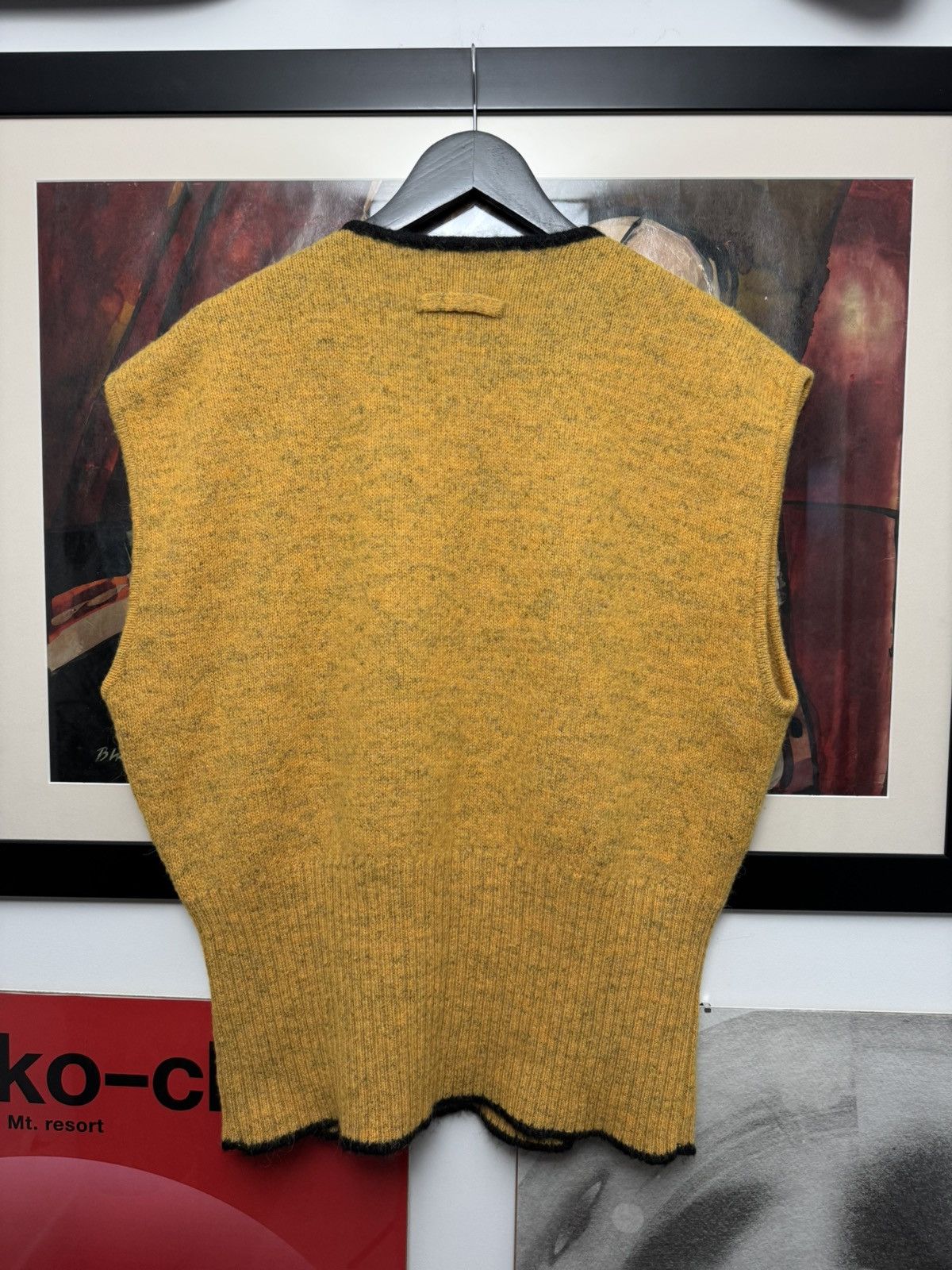 Jean Paul Gaultier 80’s Archive JPG Equator Jean Paul Gaultier Wool Knit Vest Size US L / EU 52-54 / 3 - 2 Thumbnail