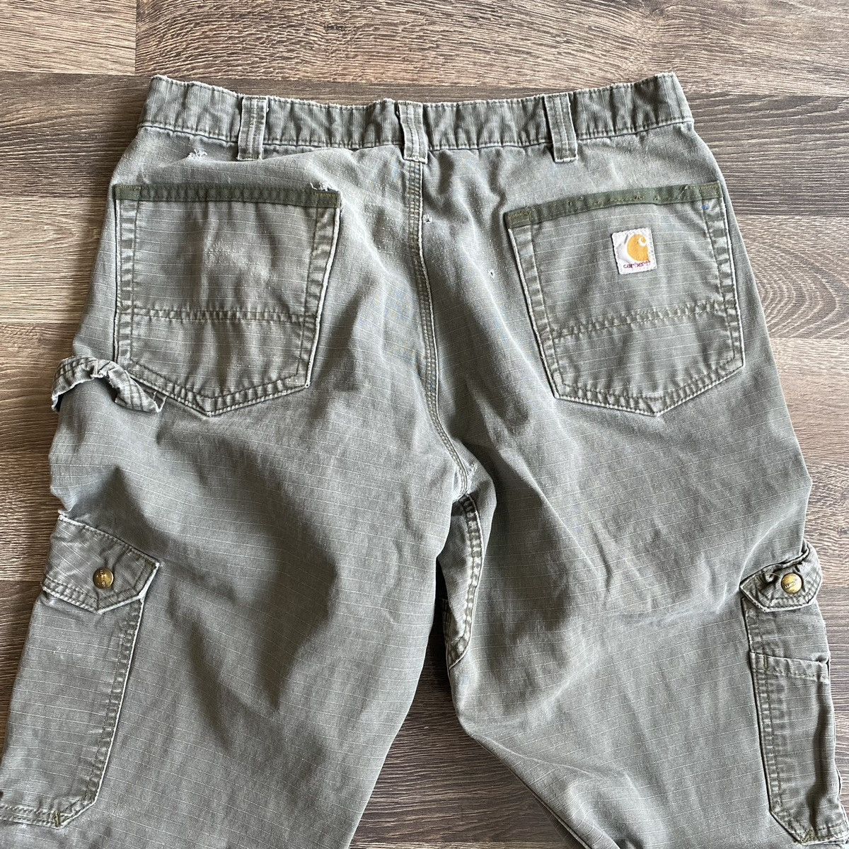 Carhartt × Vintage Carhartt carpenter cargo workwear pants Size US 34 / EU 50 - 9 Thumbnail