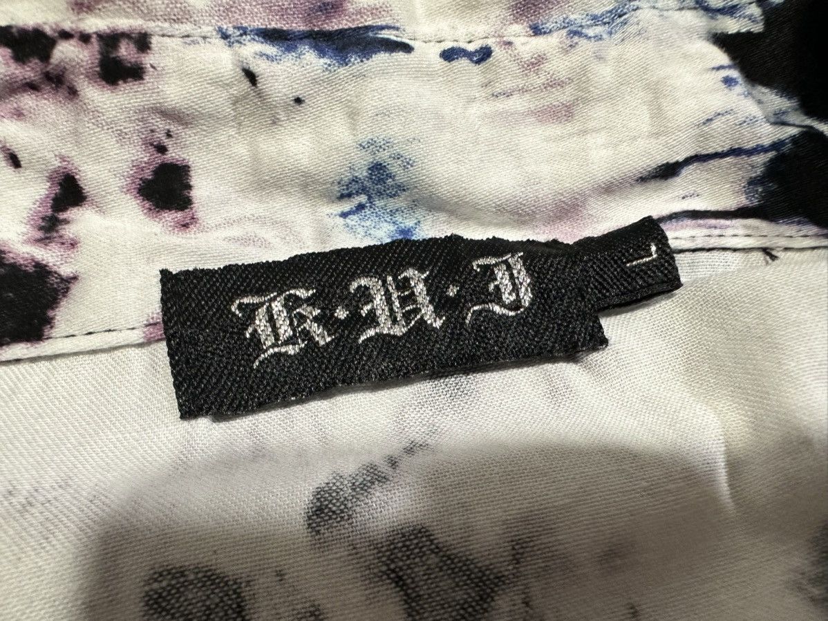 14th Addiction × Japanese Brand × KMRii 🔥Y2K Archived K.U.I Shirt Floral Print Goth Punk Size US L / EU 52-54 / 3 - 10 Thumbnail