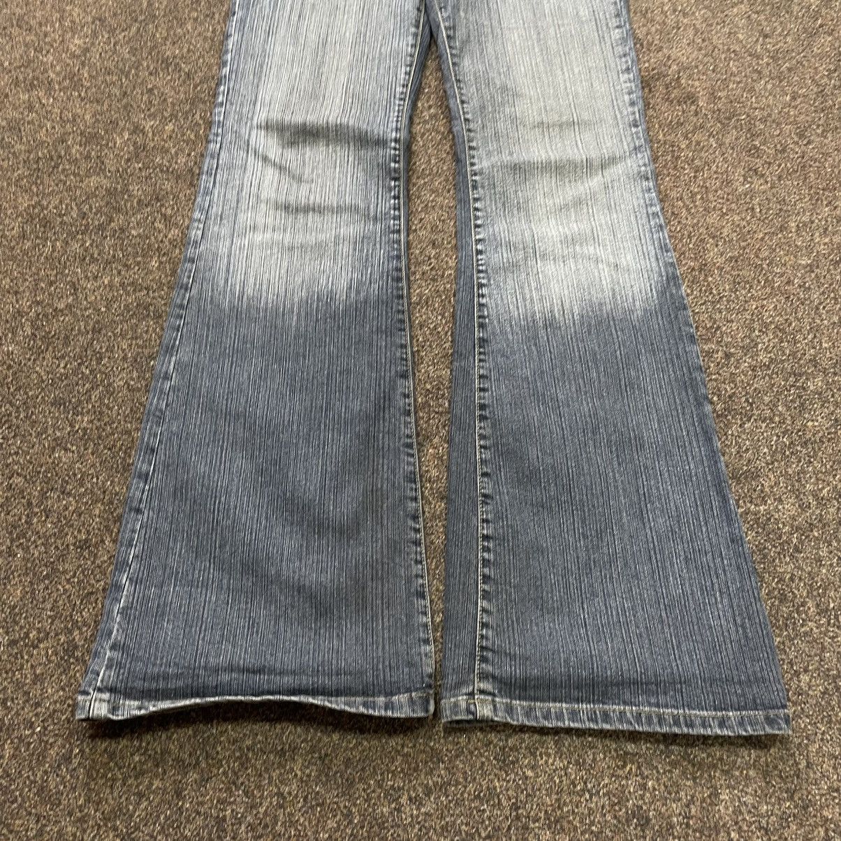 Vintage Vintage Y2K Baggy Flared Jeans Sun Faded Grunge Logo 32 Size 32" / US 10 / IT 46 - 5 Thumbnail