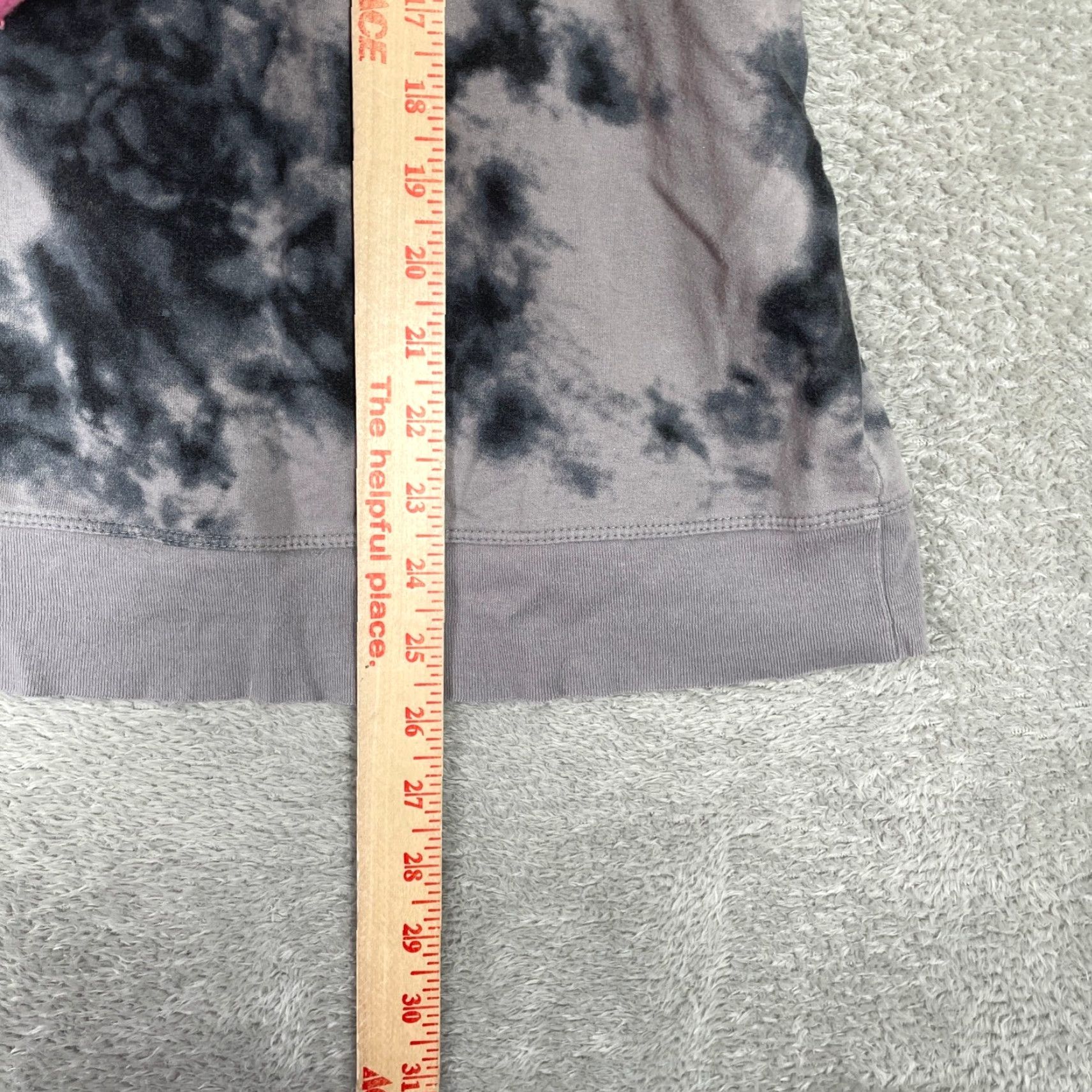 Vintage Harry Potter Sweatshirt Juniors XXXL Gray Tie Dye Hogwarts Alumni Lace Up Size 3XL / US 20-22 - 7 Thumbnail