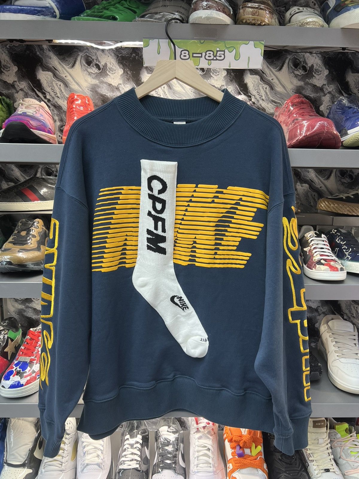 Nike Nike x Cactus Plant Flea Market Socks Fleece Crewneck Size US M / EU 48-50 / 2 - 1 Thumbnail