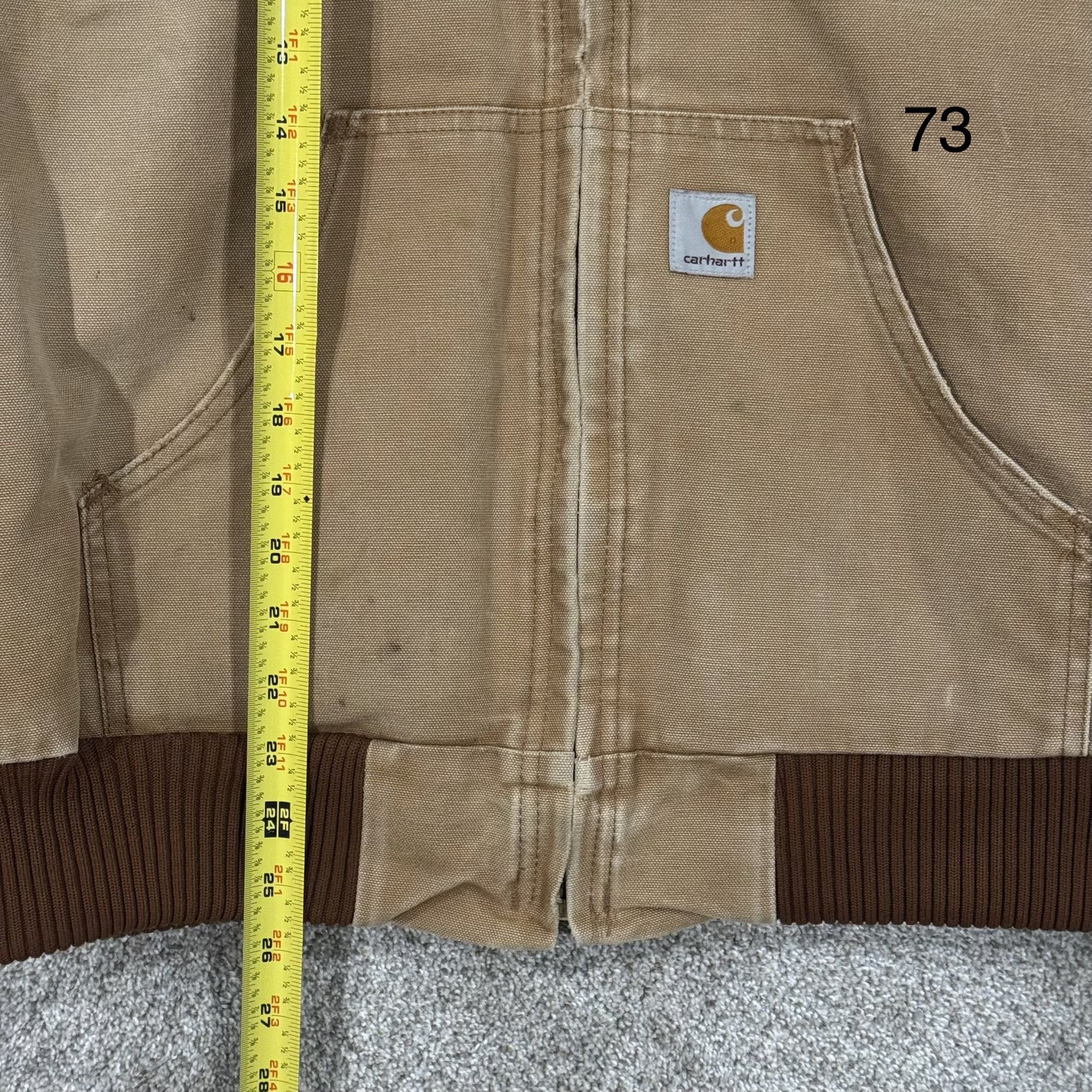 Carhartt Carhartt Men's Tan and Brown Jacket Size US M / EU 48-50 / 2 - 6 Thumbnail