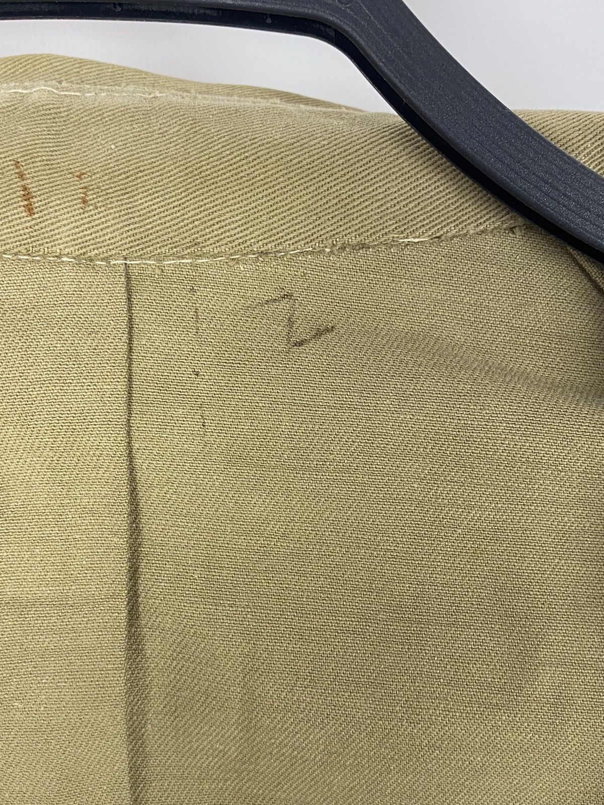 Vintage 1940s Vintage WW2 RAF British Air Force Drill Bush Jacket Size US S / EU 44-46 / 1 - 4 Thumbnail