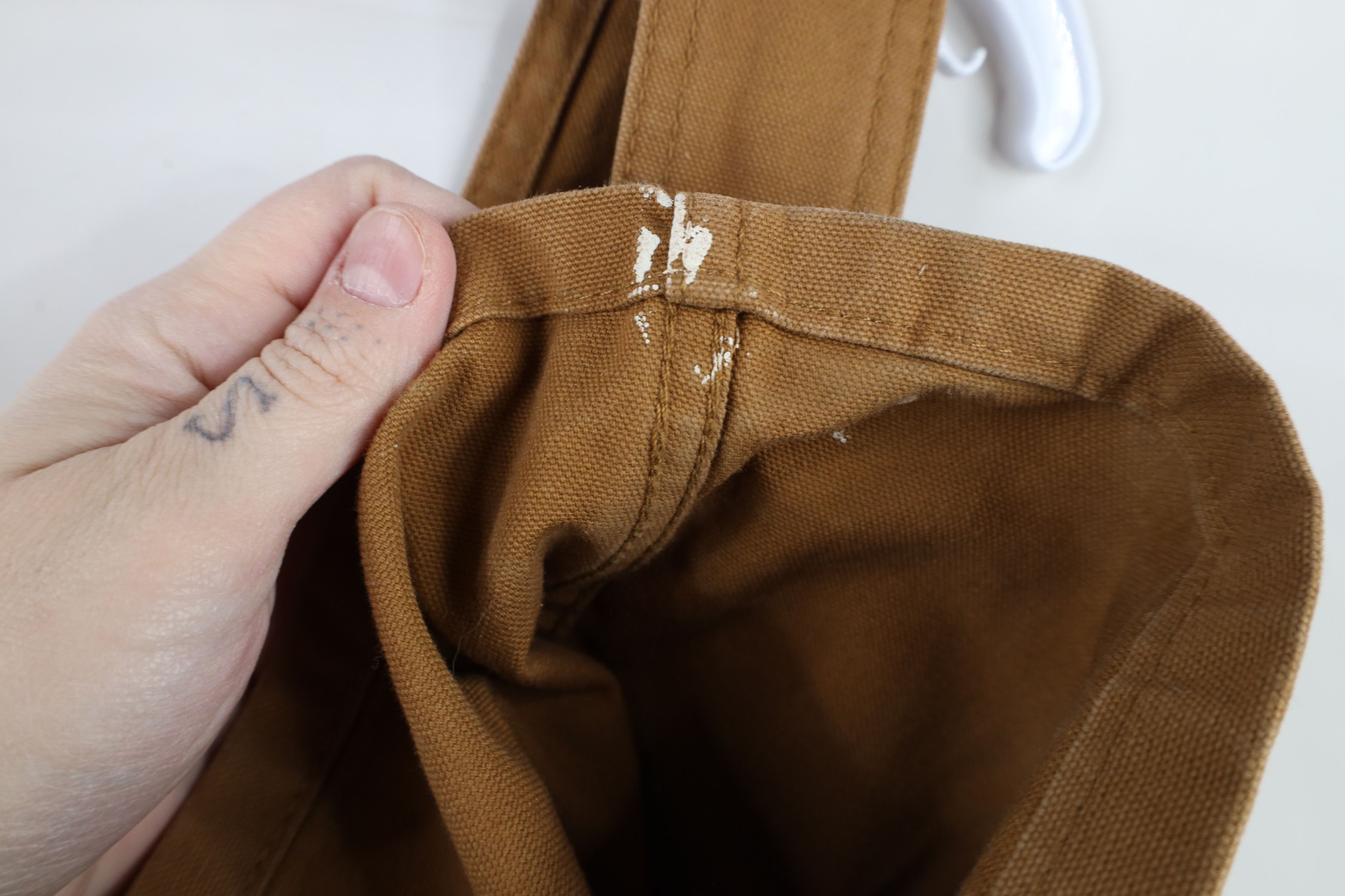 Dickies × Vintage Vintage Dickies Mens 32x30 Distressed Spell Out Wide Leg Can Size US 32 / EU 48 - 12 Thumbnail