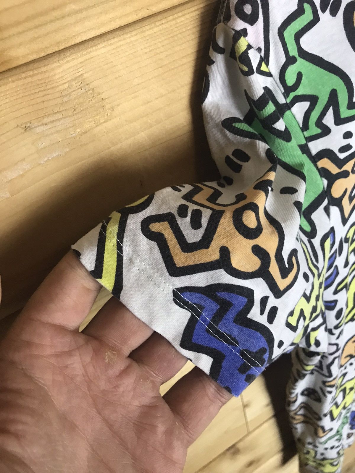 Keith Haring Keith Haring over print t-shirt Size US M / EU 48-50 / 2 - 4 Thumbnail