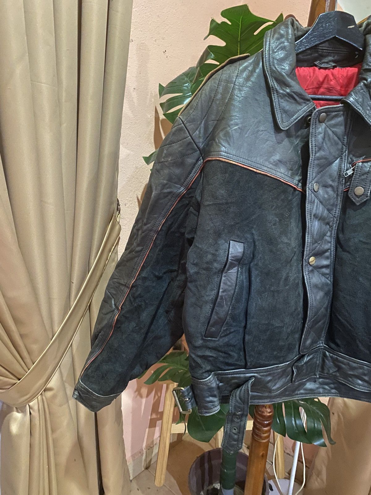 Yamaha Vintage Yamaha Racing Sports Leather & Suede Biker Jacket Size US L / EU 52-54 / 3 - 7 Thumbnail
