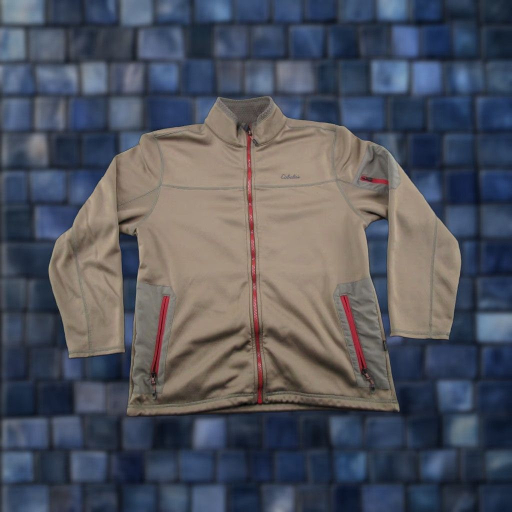 Vintage CABELAS Mens Thermal Full Zip Jacket Pockets Hunting Outdoors Size L Size US L / EU 52-54 / 3 - 1 Thumbnail