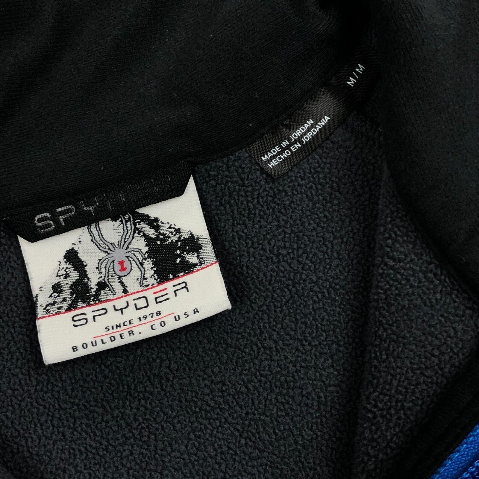 Spyder Fall 2018 Spyder 1/4 Zip Gray Black Pullover Sweater Jacket Size US M / EU 48-50 / 2 - 4 Thumbnail