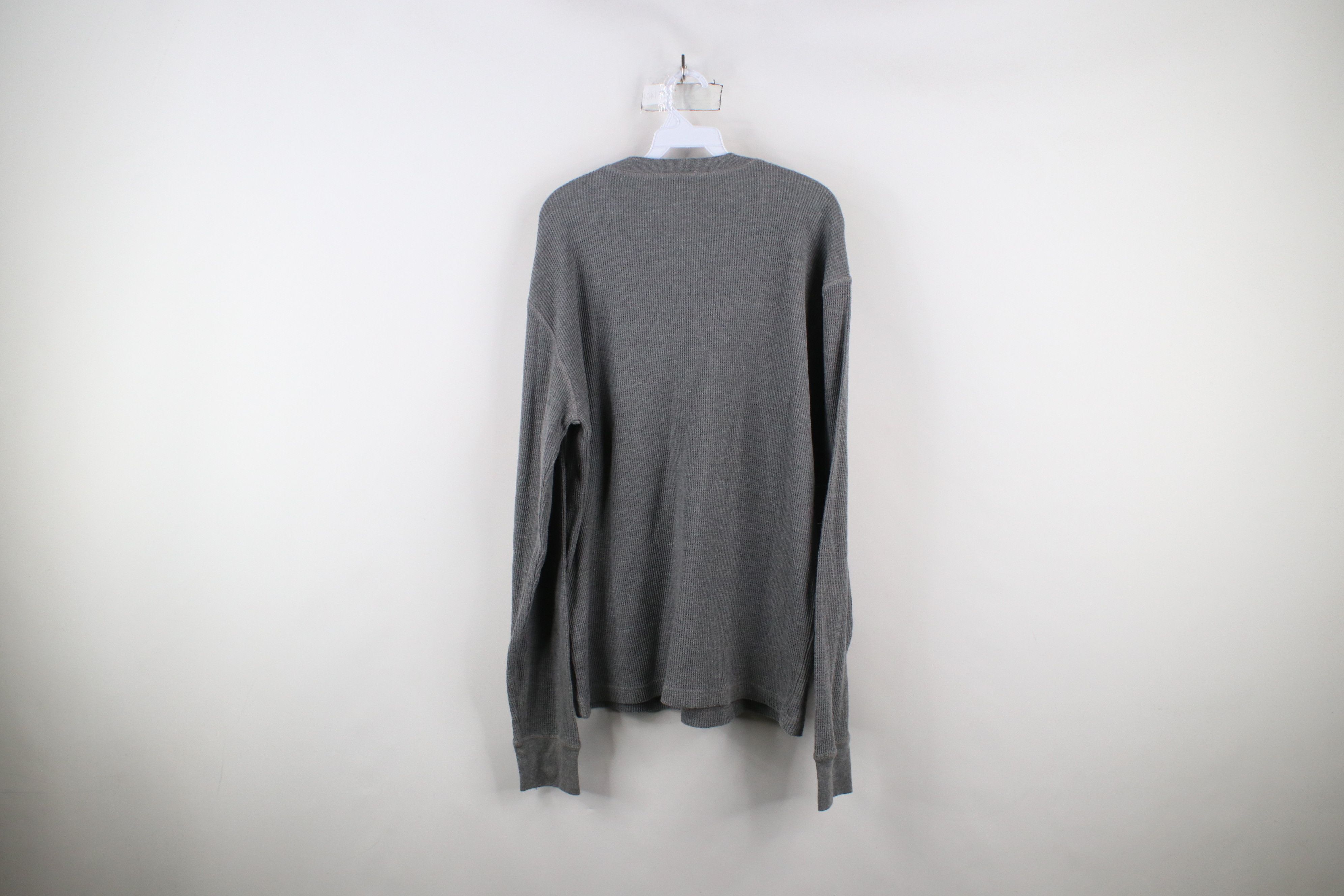 Vintage Vintage 90s Tommy Hilfiger Waffle Knit Long Sleeve T-Shirt Size US XL / EU 56 / 4 - 8 Thumbnail