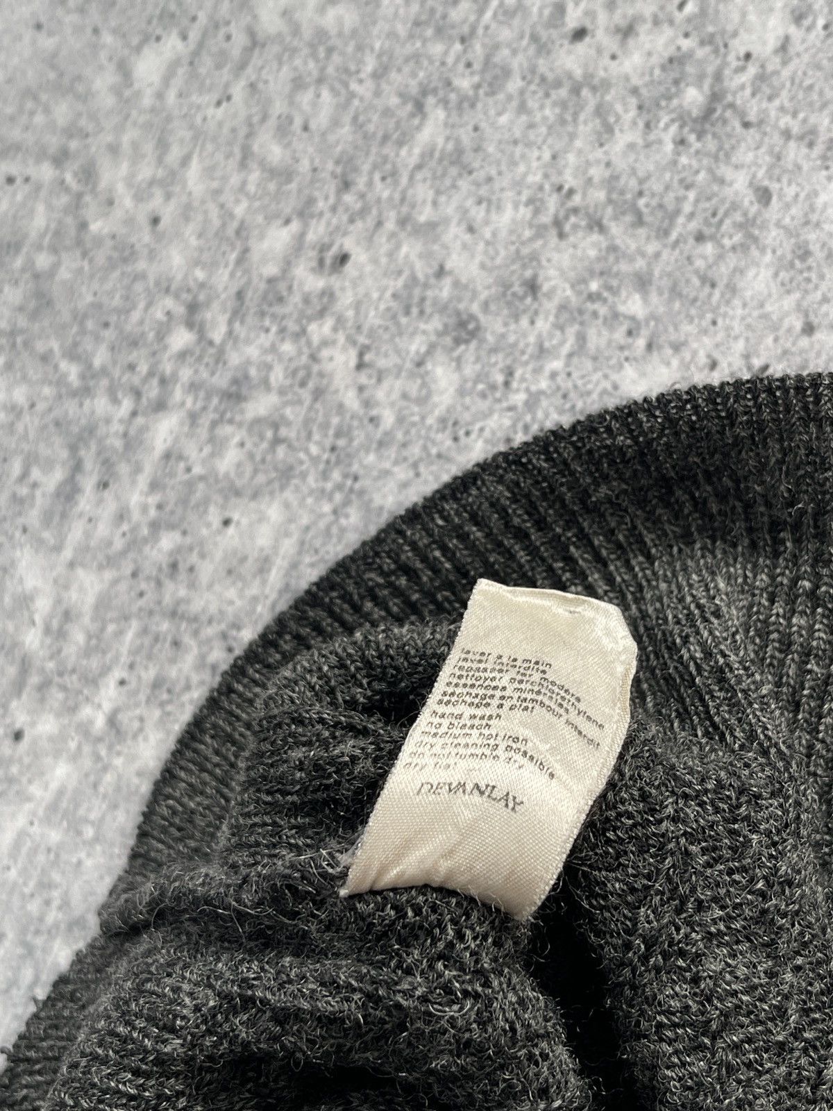 Lacoste × Vintage Lacoste Vintage 90s Grey Sweater Size XL-XXL Made In France Size US XL / EU 56 / 4 - 12 Thumbnail