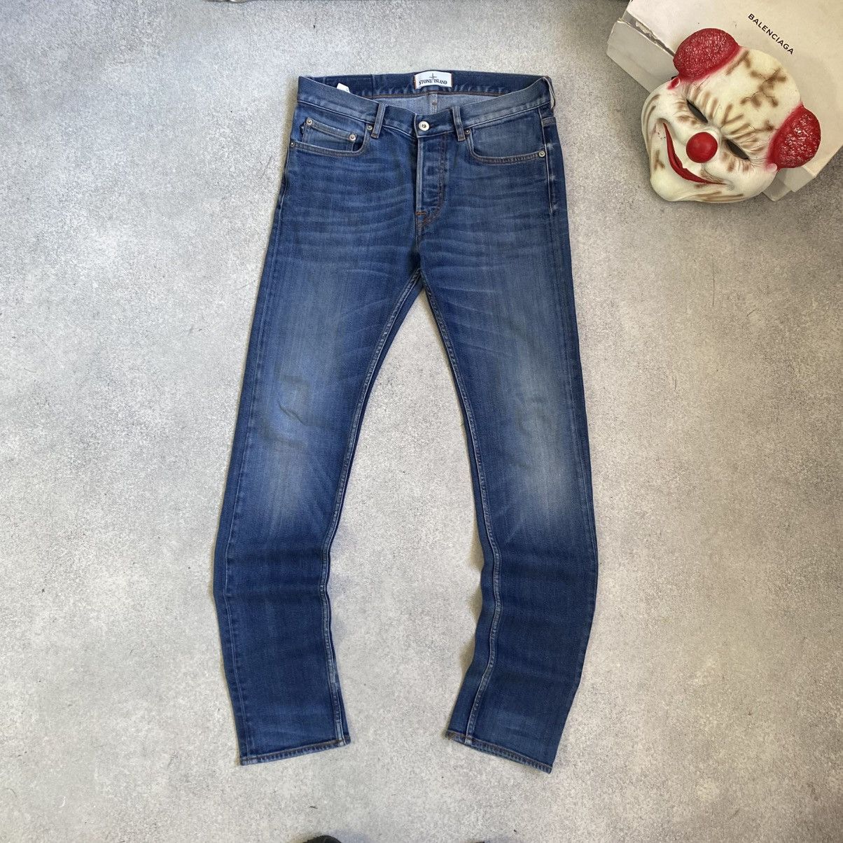 Stone Island Vintage Stone Island Jeans Patch Pocket Straight Fit Casual Size US 30 / EU 46 - 7 Thumbnail