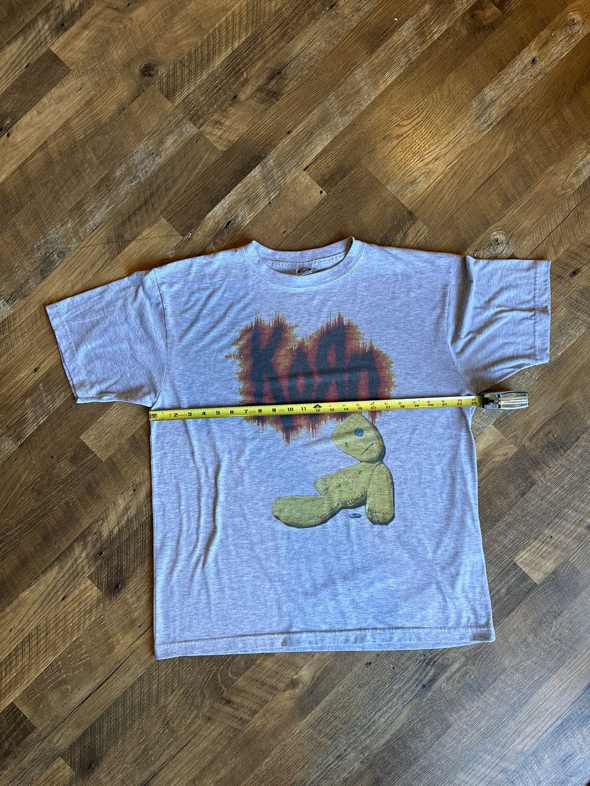 Band Tees × Vintage Grey Korn Bear t-shirt Size US XL / EU 56 / 4 - 5 Thumbnail