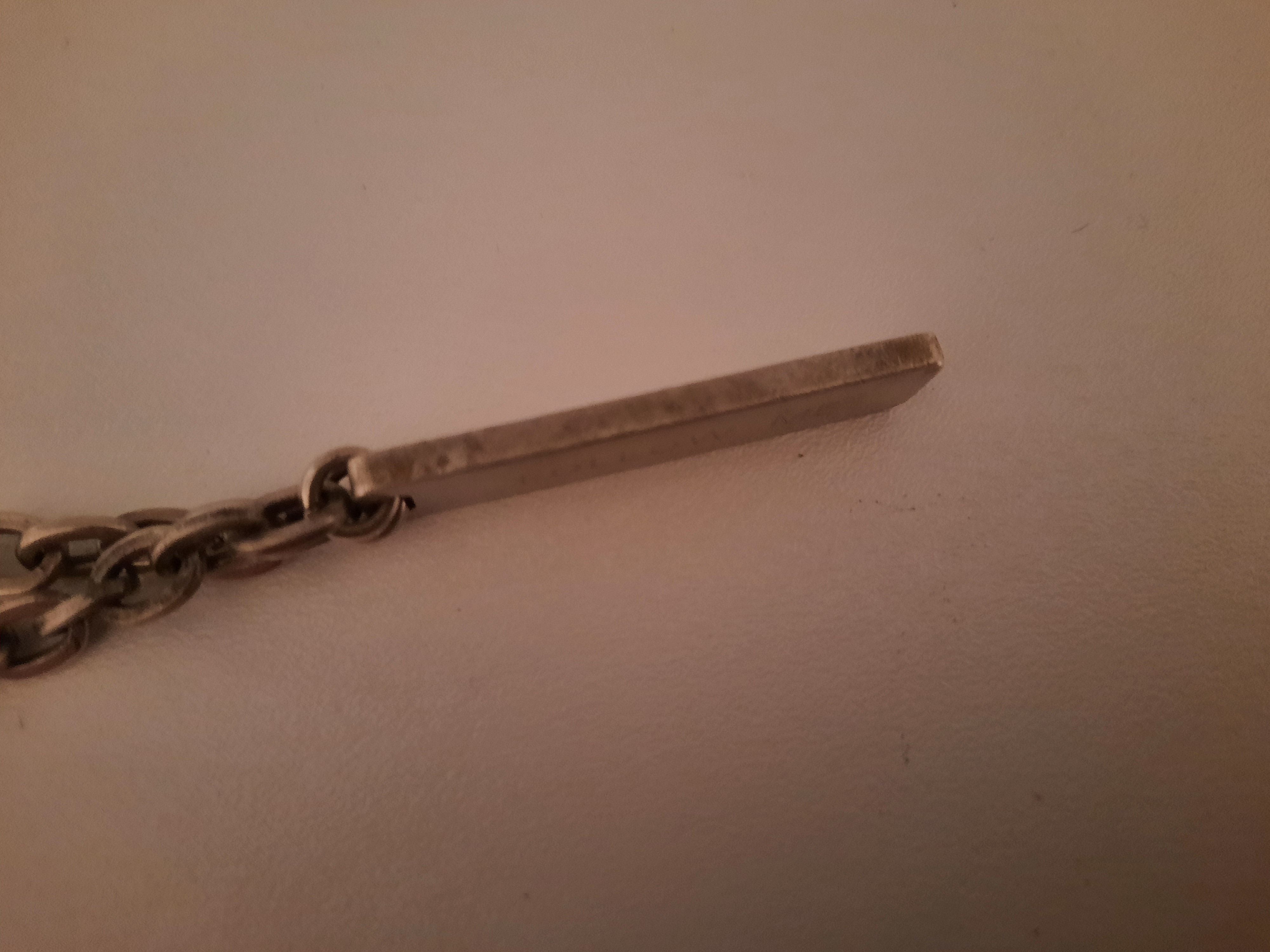 Dior × Hedi Slimane SS03 Dior Homme Hedi Slimane Sterling Silver Chain Size ONE SIZE - 4 Thumbnail