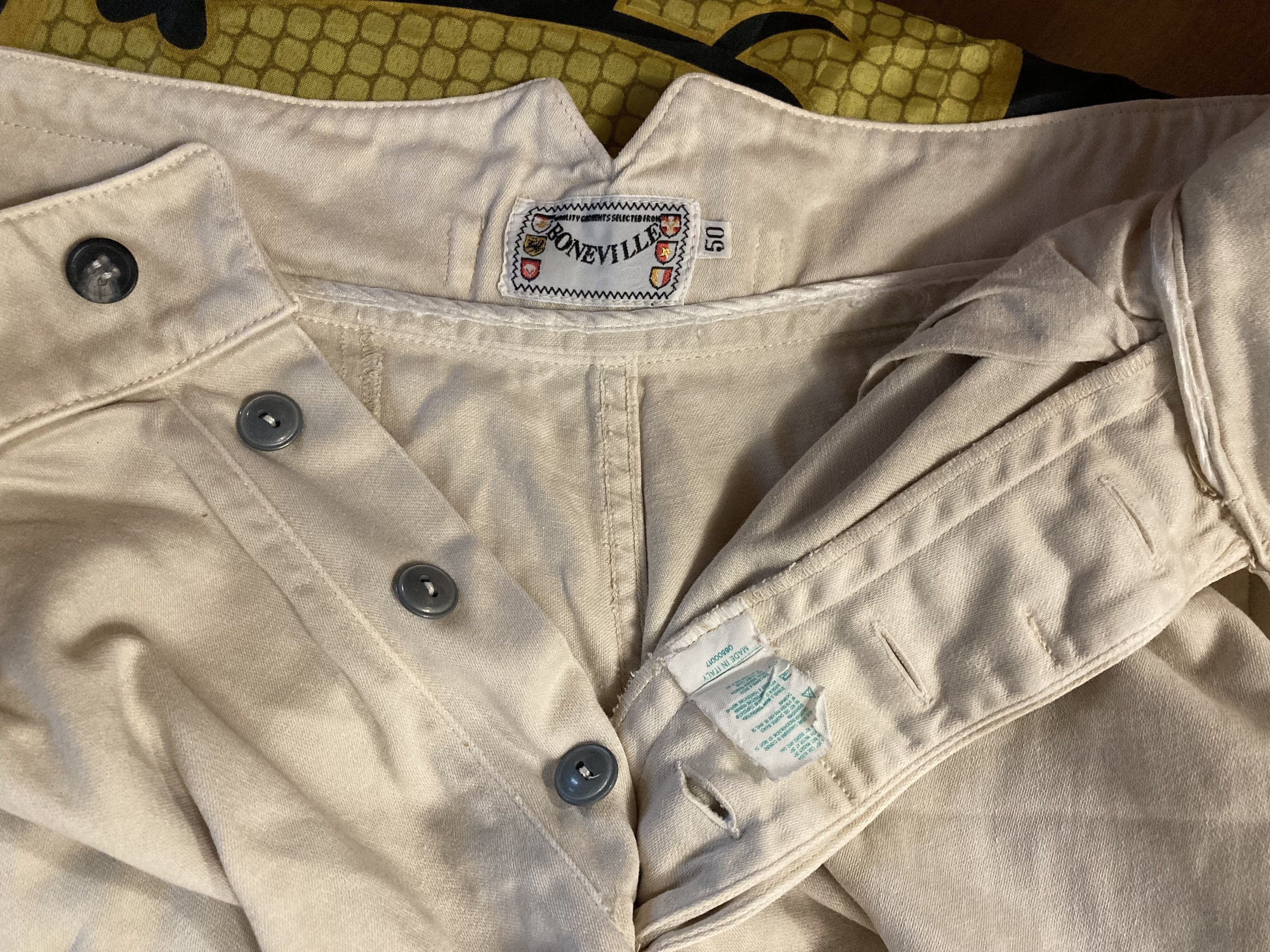 Boneville × C.P. Company × Massimo Osti Rare Vintage Boneville (Massimo Osti) Pleated Shorts Size US 32 / EU 48 - 13 Thumbnail