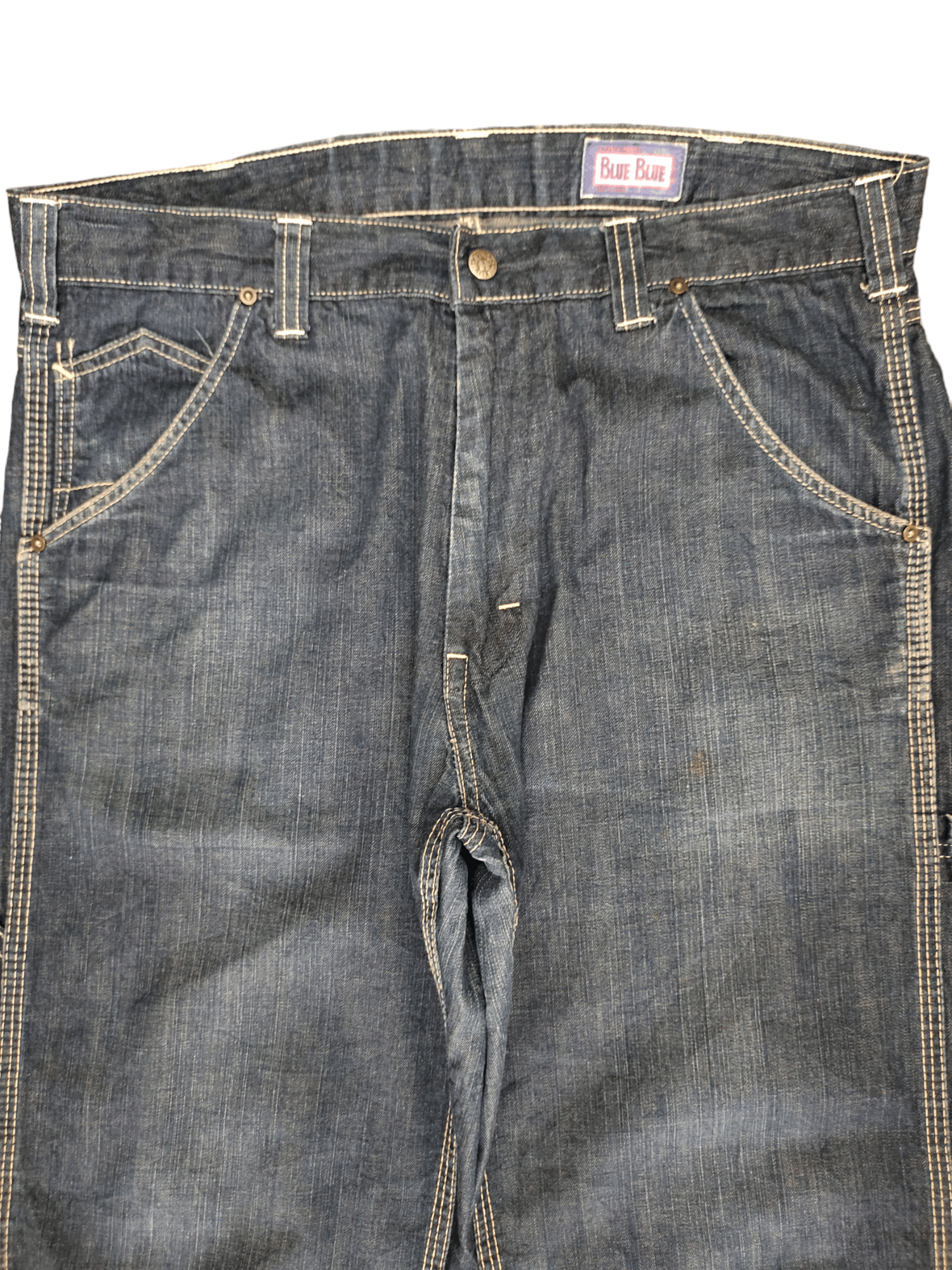 Blue Blue Japan Baggy Jeans Blue Blue Indigo Carpenter Denim Pants Size US 34 / EU 50 - 10 Thumbnail