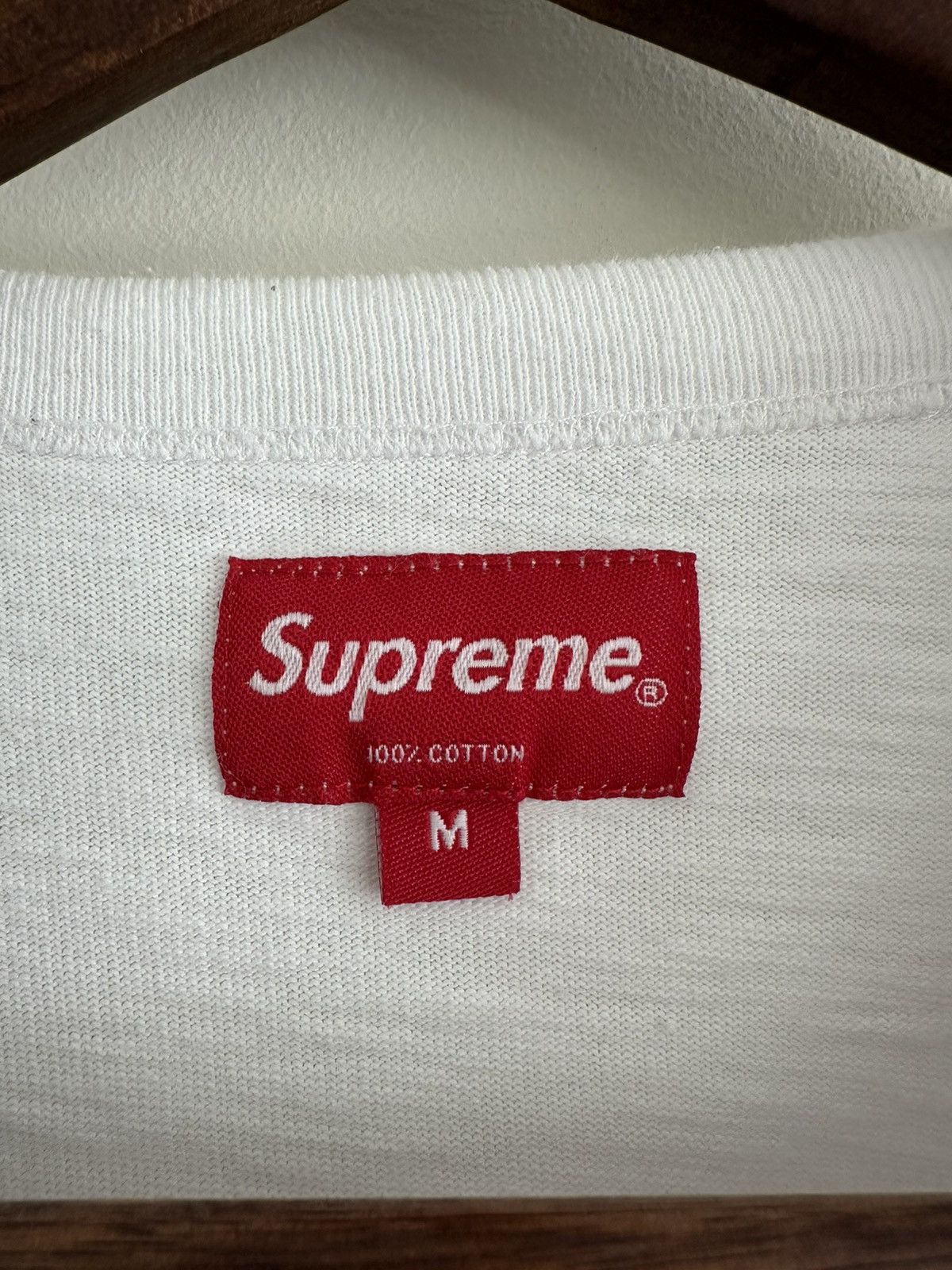 Supreme Supreme Plaid Appliqué Short-Sleeve Top White 2020 Size US M / EU 48-50 / 2 - 4 Thumbnail