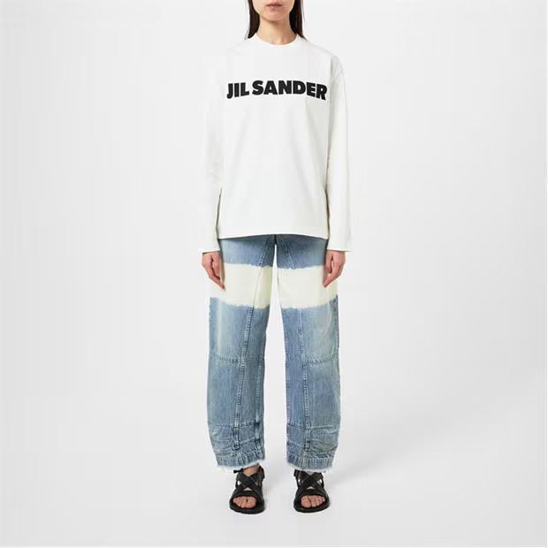 Jil Sander o1g2r1mq1024 Denim Pant in Sky Blue Size 26" / US 2 / IT 38 - 6 Thumbnail