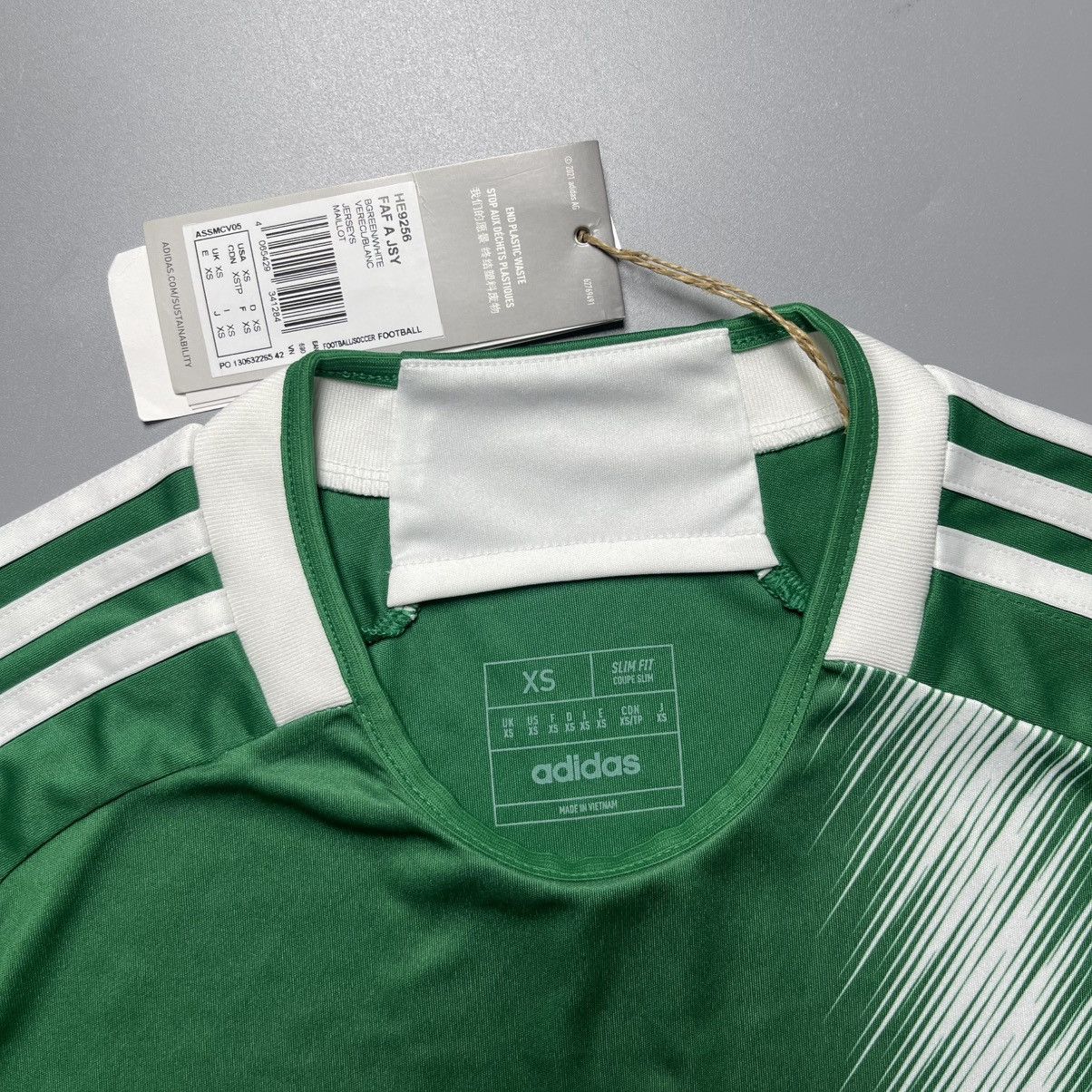 Adidas ALGERIA ADIDAS 2022 WORLD CUP FOOTBALL SOCCER AWAY JERSEY Size US XS / EU 42 / 0 - 3 Thumbnail