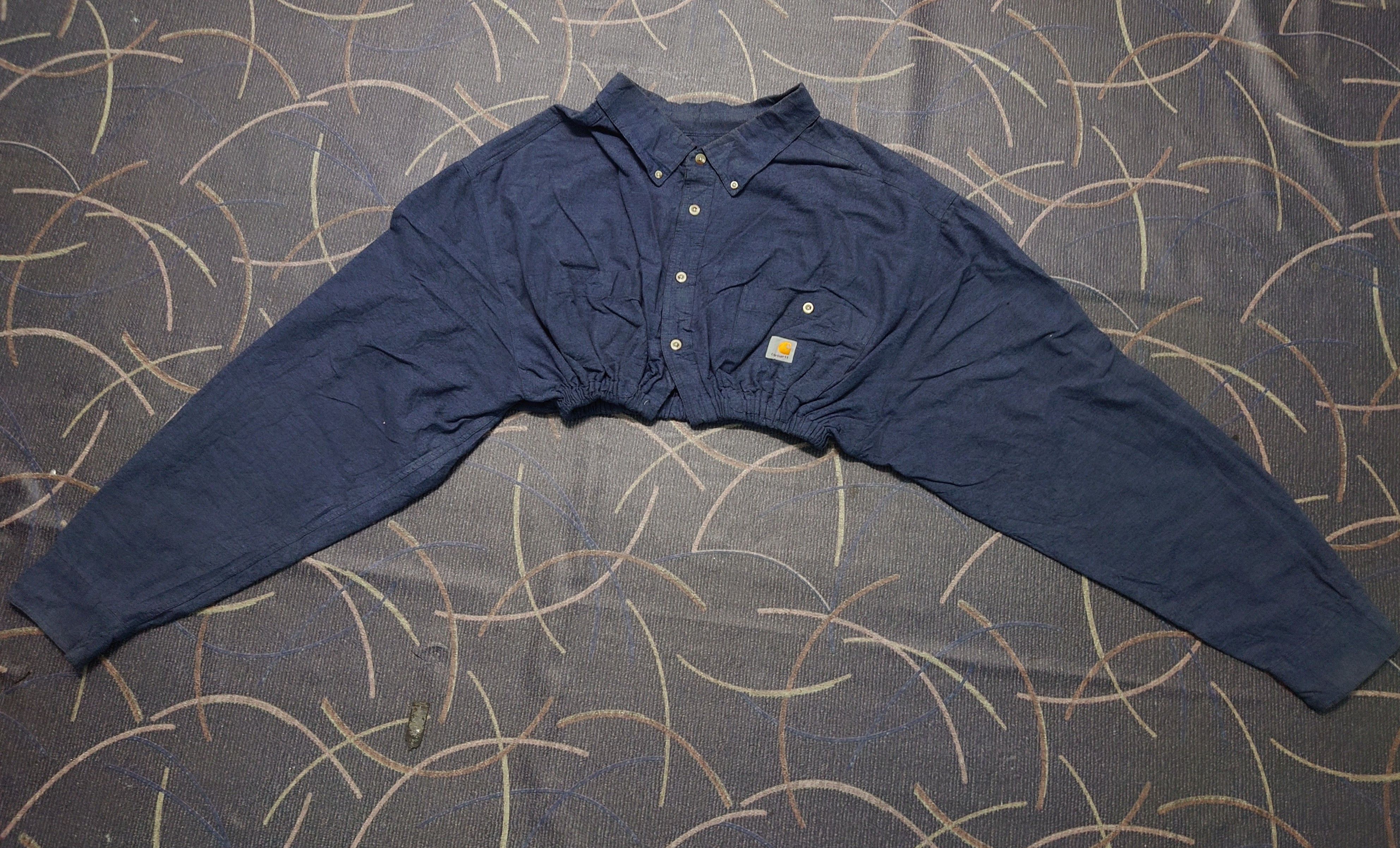 Carhartt Carhartt Cropped Button Up Shirt Size XL / US 12-14 / IT 48-50 - 6 Thumbnail