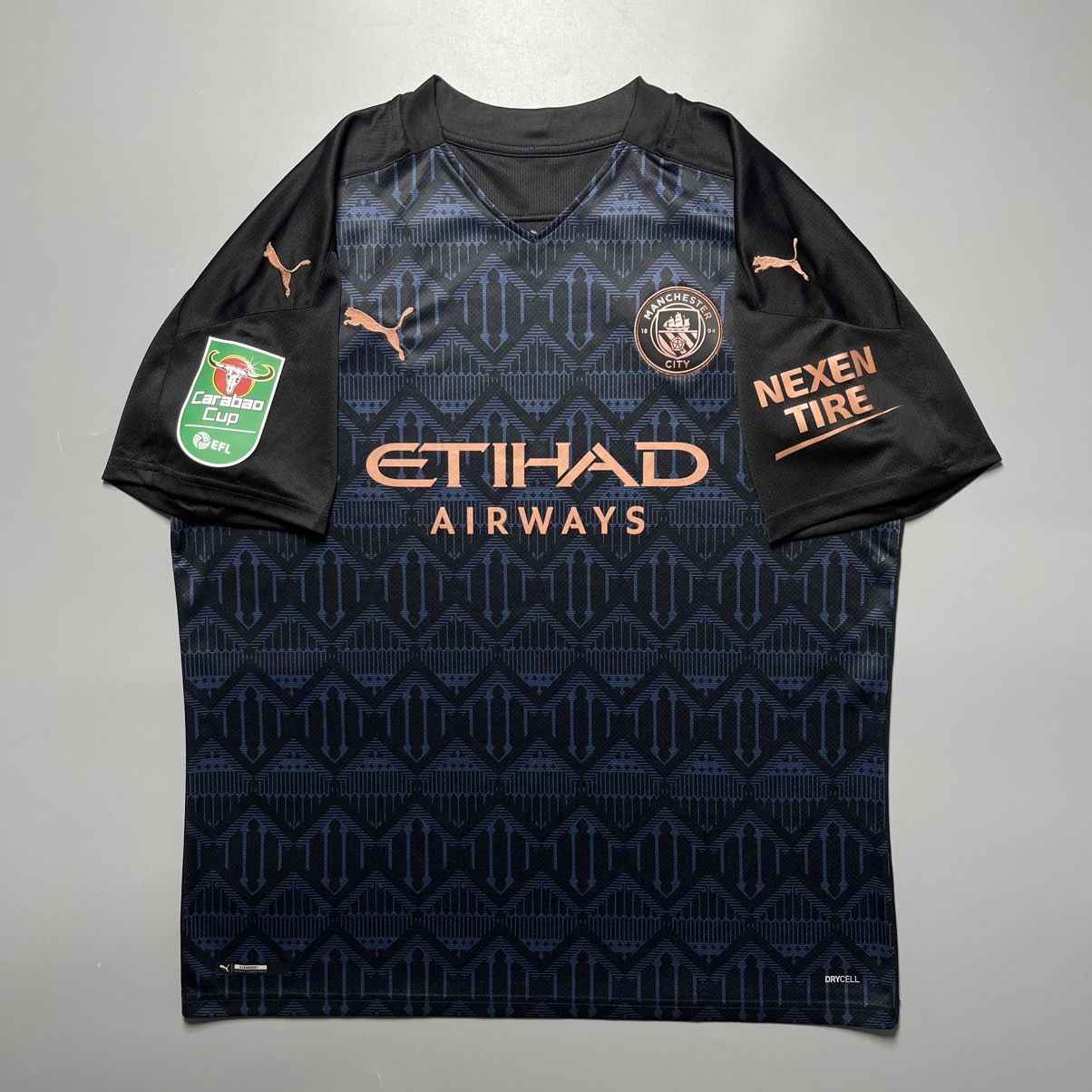 Puma MAN CITY PUMA 2020/2021 FOOTBALL AWAY JERSEY #10 AGUERO Size US XL / EU 56 / 4 - 2 Thumbnail