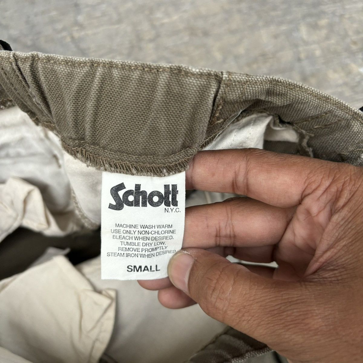 Schott × Vintage Vintage SCHOTT NYC TACTICAL PANTS Size US 31 - 8 Thumbnail