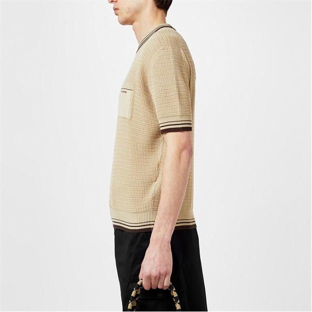 Prada PRADA Embroidered Logo Knitted T-Shirt Size US S / EU 44-46 / 1 - 4 Thumbnail