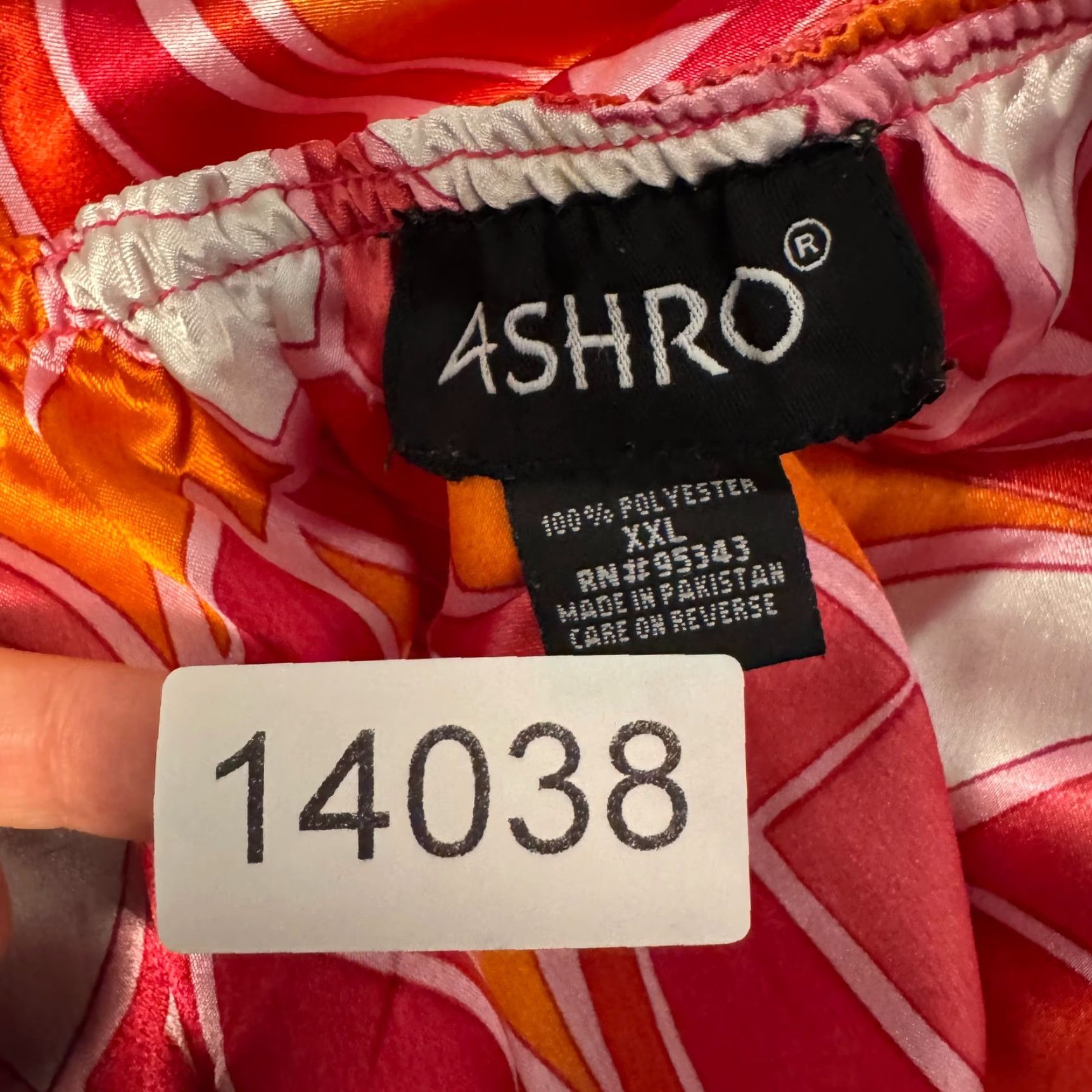 Pinko VINTAGE Y2K Halter Midi Maxi Dress Satin 2XL Pink Orange Sleeveless Boho Ashro Size XXL / US 16-18 / IT 52-54 - 6 Thumbnail