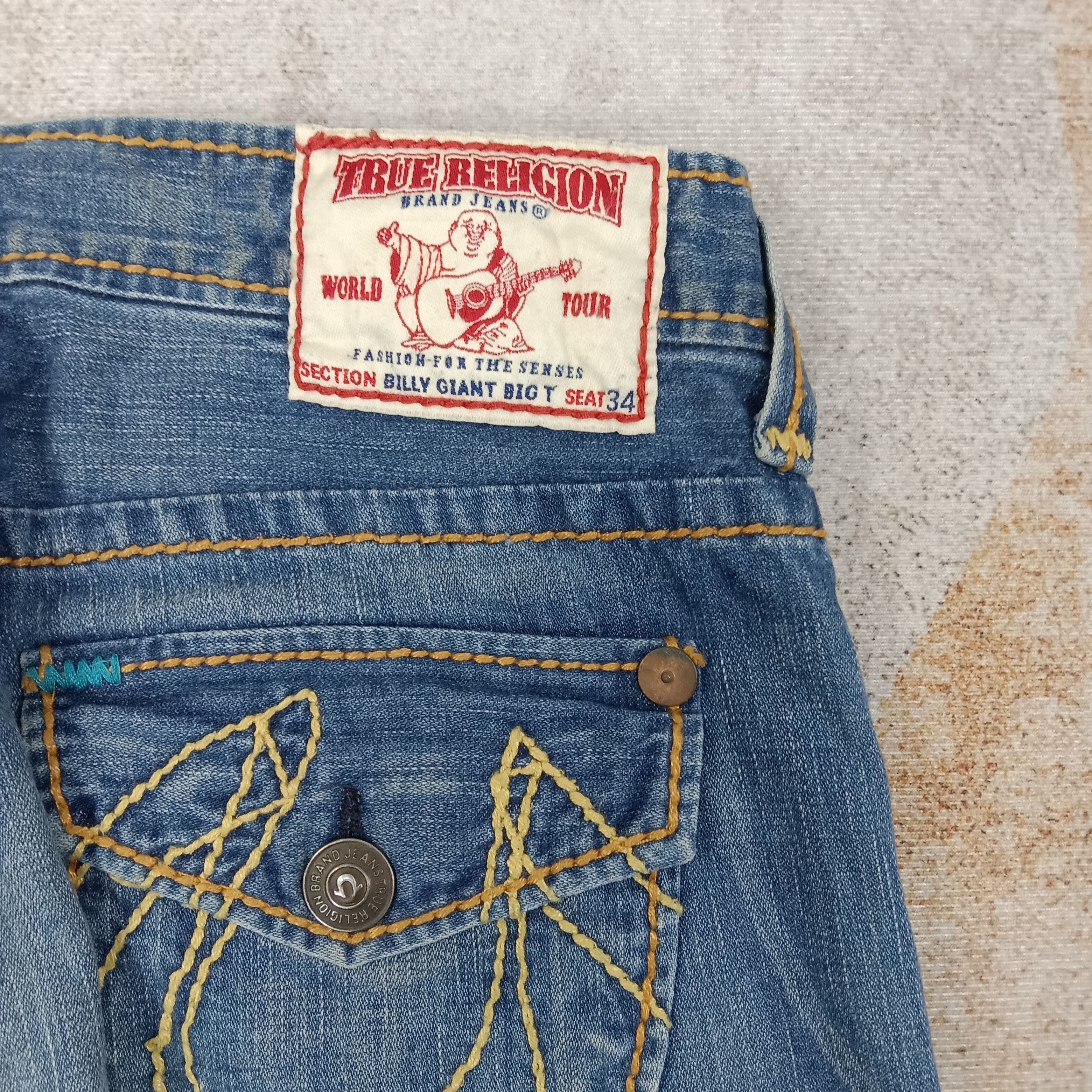 True Religion True Religion American Style Denim Jeans C258N10 Size US 33 - 3 Thumbnail