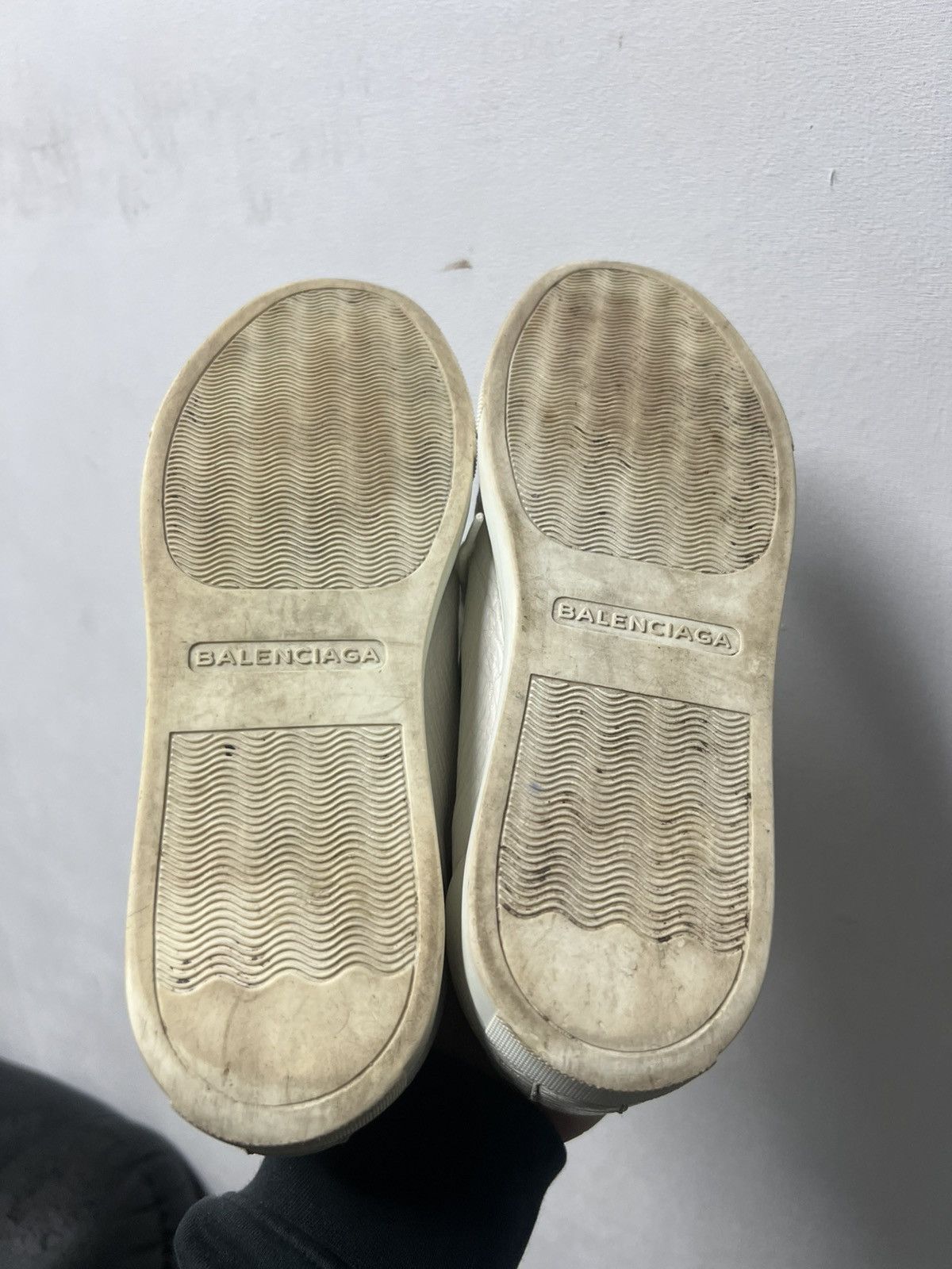 Balenciaga Balenciaga Arena Low Top Sneaker White Leather Size US 7.5 / EU 40-41 - 18 Thumbnail
