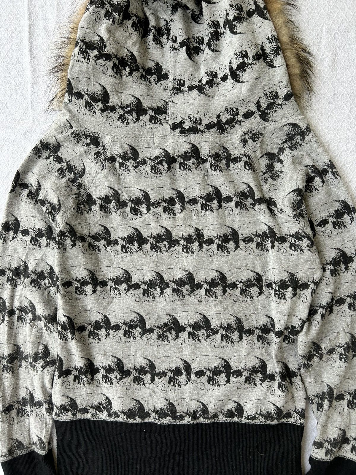 Japanese Brand Fur zip hoodie pumpkin skull style Ifsixwasnine lgb Size US S / EU 44-46 / 1 - 4 Thumbnail