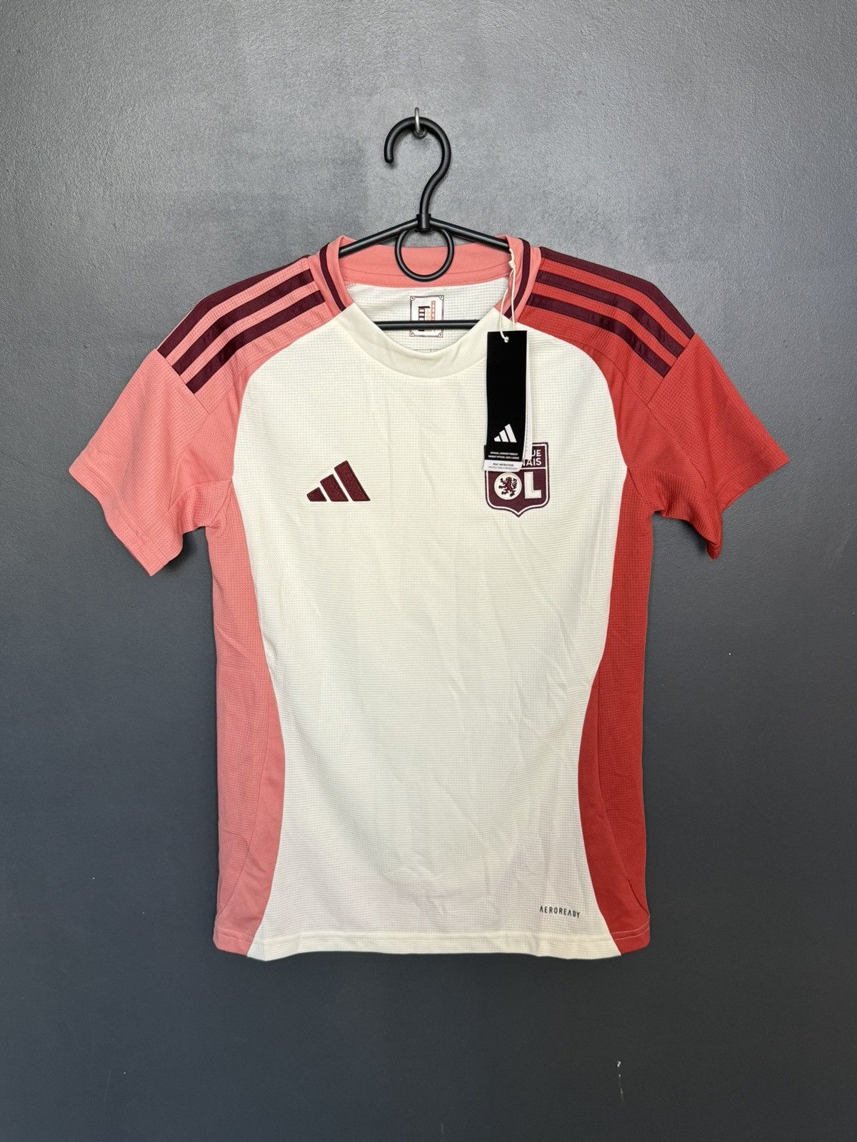Adidas New Olympique Lyon 24/25 Third Football Jersey T-Shirt Size XS / US 0-2 / IT 36-38 - 1 Thumbnail