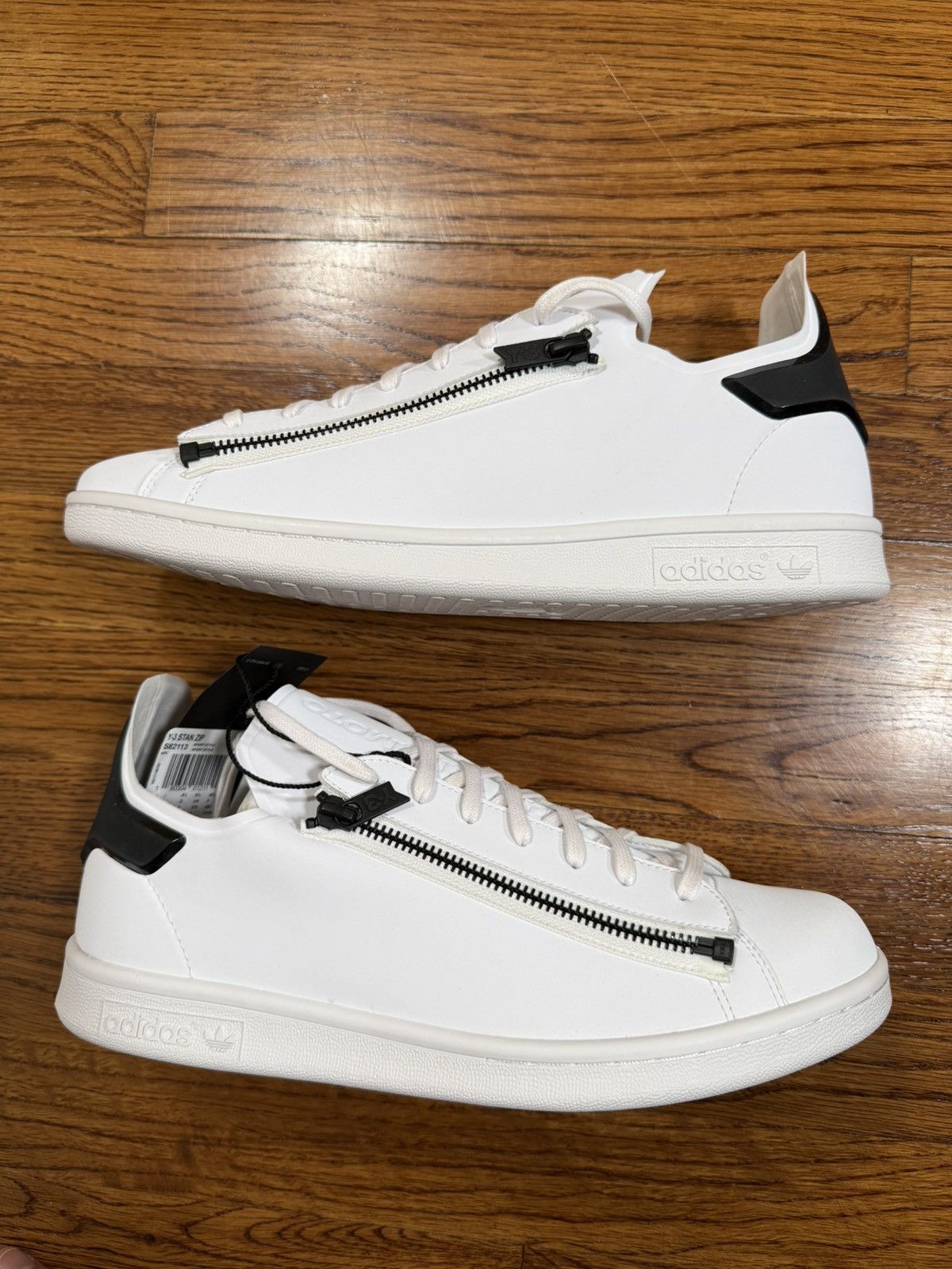 Y-3 Adidas Y-3 Stan Smith Zip 'White 2017 S82113 Men’s Size 9 Size US 9 / EU 42 - 7 Thumbnail