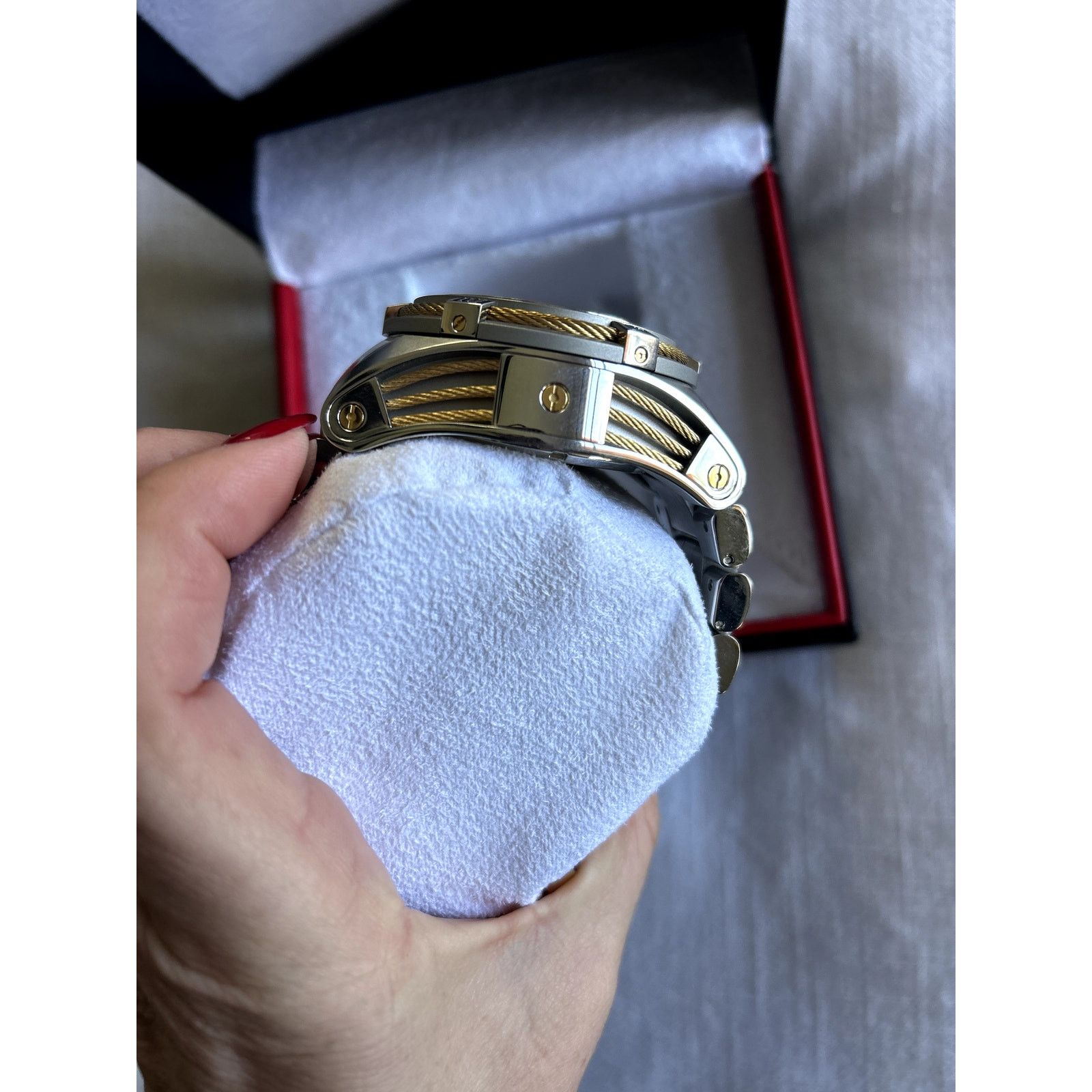 Invicta Invicta Reserve Bolt Zeus Jason Taylor silver/gold watch Size ONE SIZE - 8 Thumbnail