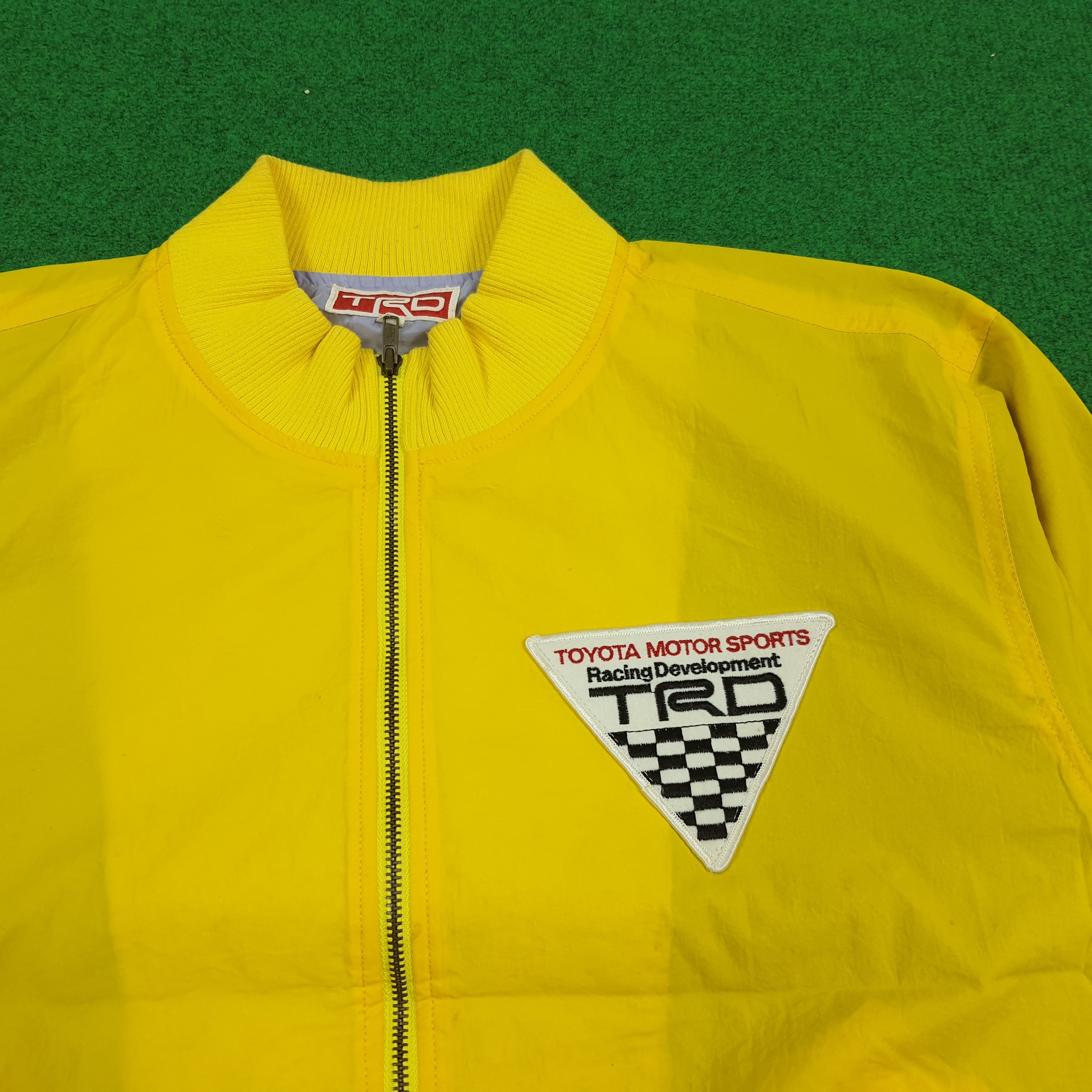 Japanese Brand Vintage 90s Toyota TRD Motorsports JDM Bomber Jacket C300N1 Size US L / EU 52-54 / 3 - 4 Thumbnail