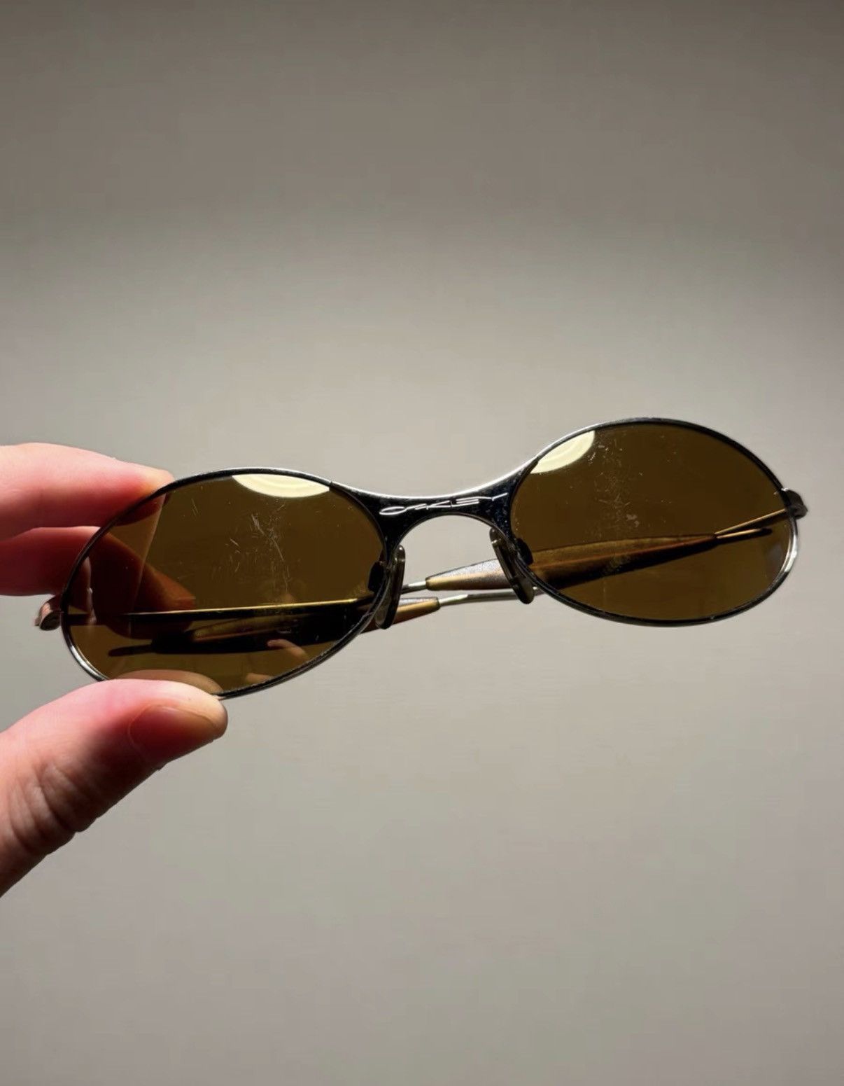 Oakley Oakley E Wire Mirror Lens Sport Sunglasses K24 Size ONE SIZE - 7 Thumbnail
