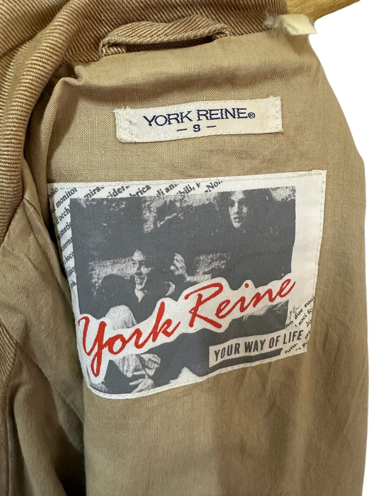 Vintage Vintage cotton york reine bomber jacket Size US M / EU 48-50 / 2 - 7 Thumbnail