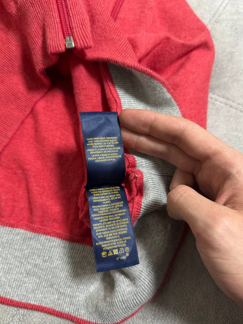 Polo Ralph Lauren Vintage Polo Ralph Lauren Classic Zip Sweater Sweatshirt Size US M / EU 48-50 / 2 - 10 Thumbnail