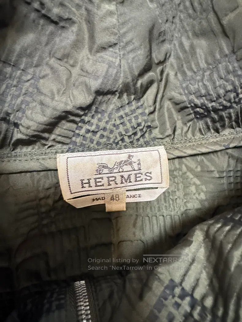 Hermes Hermes Windbreaker with drawstrings at the hem and pockets Size US M / EU 48-50 / 2 - 7 Thumbnail