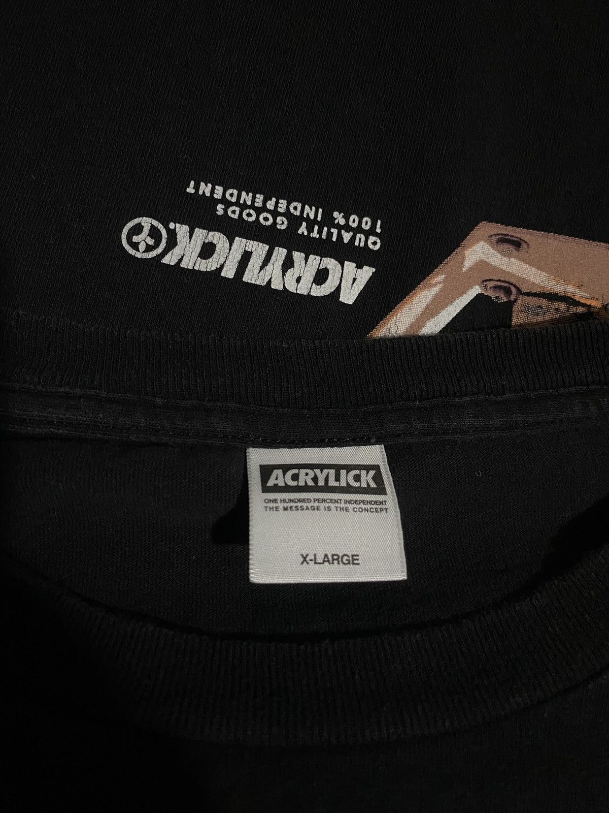 Other Black and orange Grace Upon Grace streetwear tee Size US XL / EU 56 / 4 - 3 Thumbnail