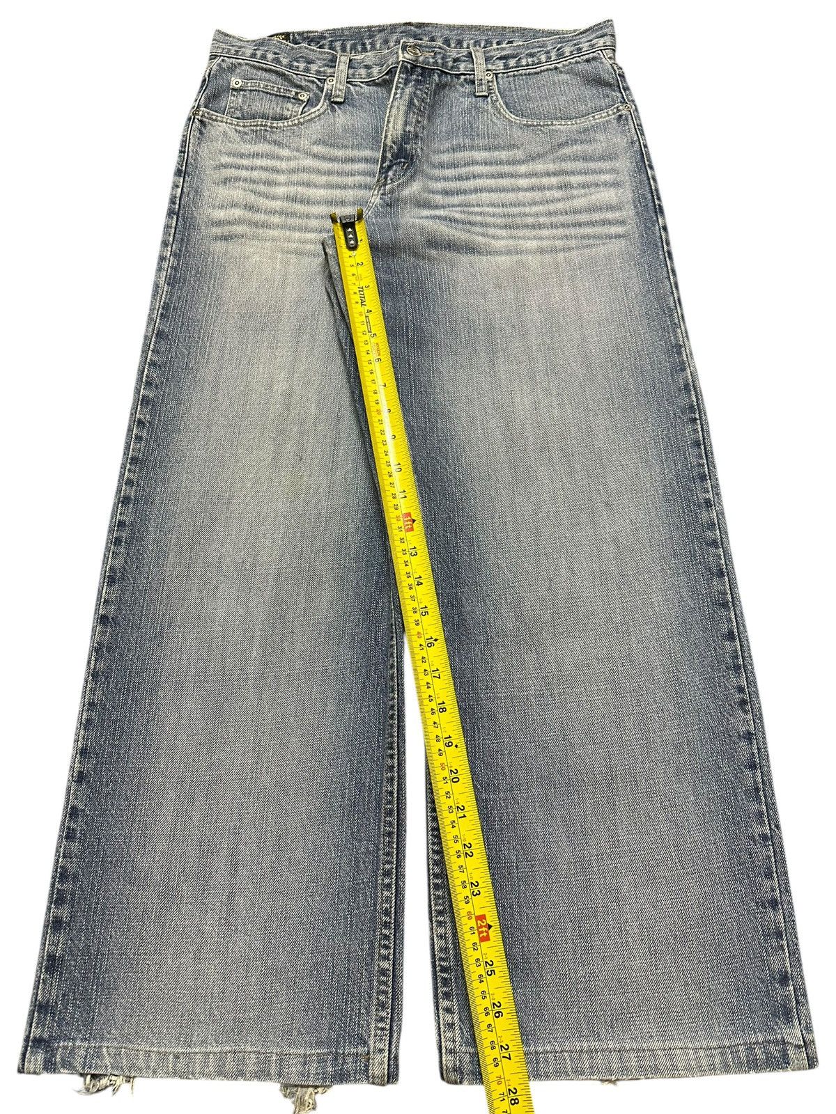 Dickies Vintage Dickies Faded Wash Whiskers Style Wide Leg Baggy Size US 34 / EU 50 - 14 Thumbnail