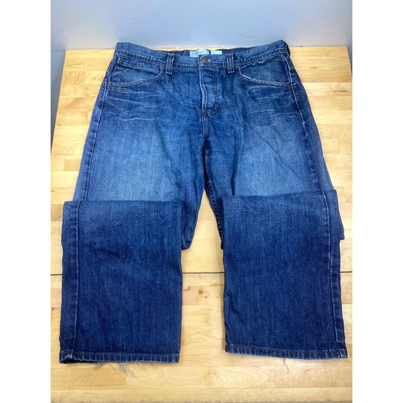 Levi's VINTAGE Levi's Silvertab Denim Jeans Mens 38x30 Blue Y2k Straight Loose Baggy 90s Straight Jeans Mens Size US 38 / EU 54 - 2 Thumbnail