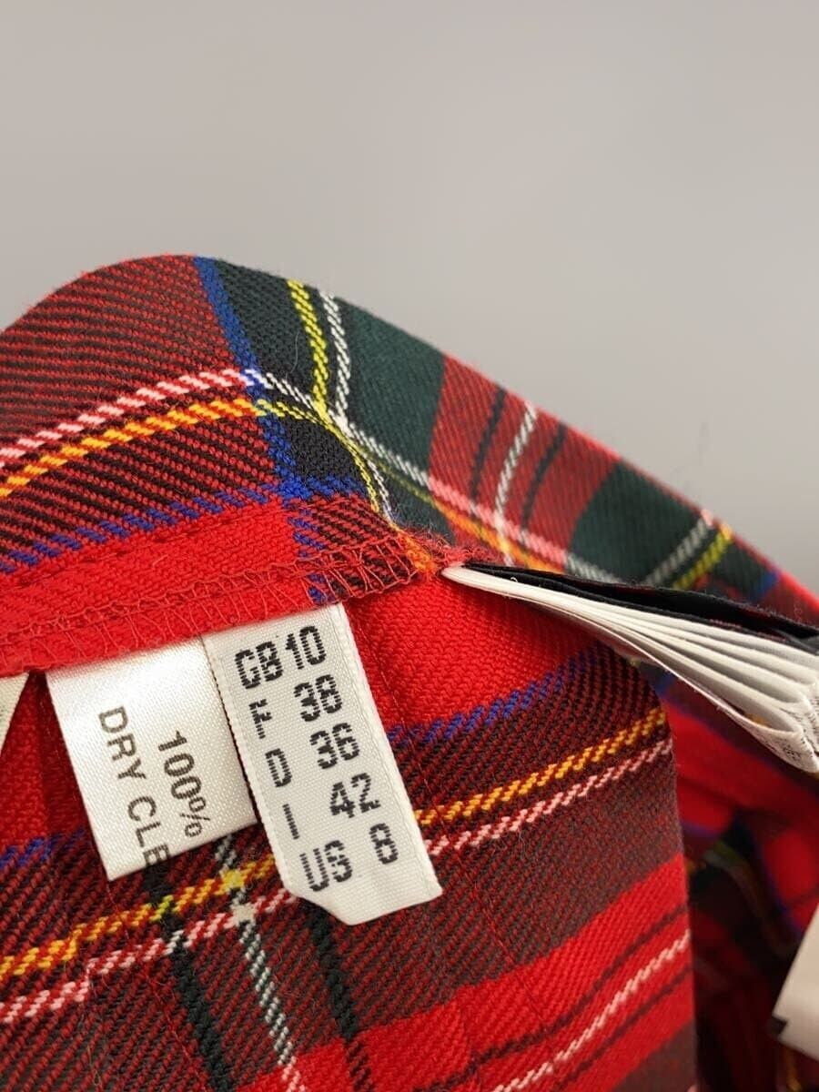 Hysteric Glamour Patchwork Kitten Plaid Wool Skirt Size 26" / US 2 / IT 38 - 8 Thumbnail