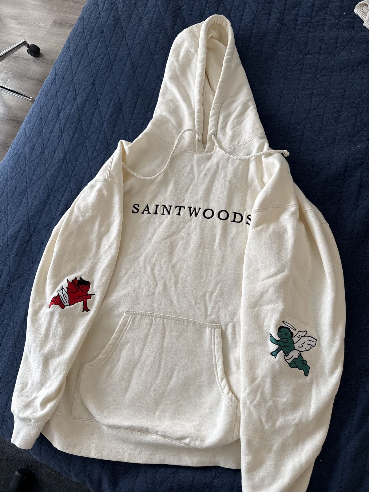 Saintwoods Saintwoods Off-white hoodie Size US XL / EU 56 / 4 - 5 Thumbnail