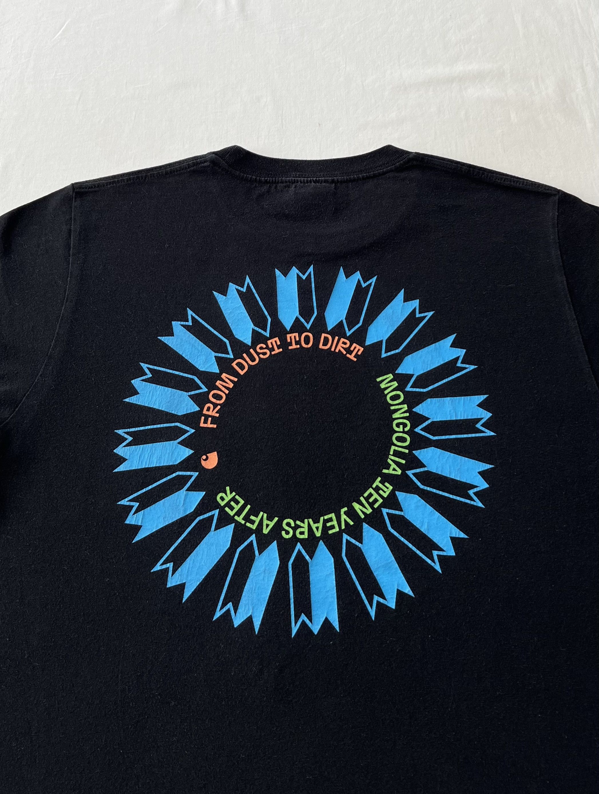 Carhartt Carhartt From Dust to Dirt Mongolia Ten Years After T-shirt Size US S / EU 44-46 / 1 - 12 Thumbnail